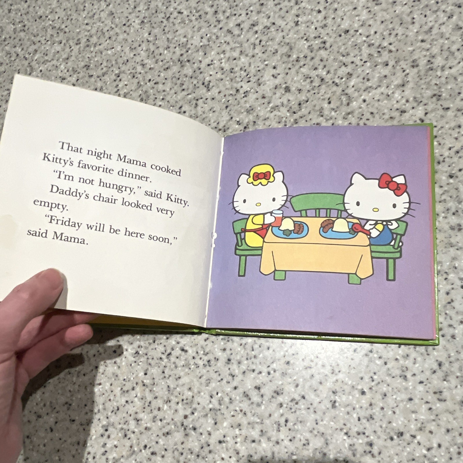Hello Kitty&rsquo;s Paper Kiss Hardcover Random House Illustrated 1982