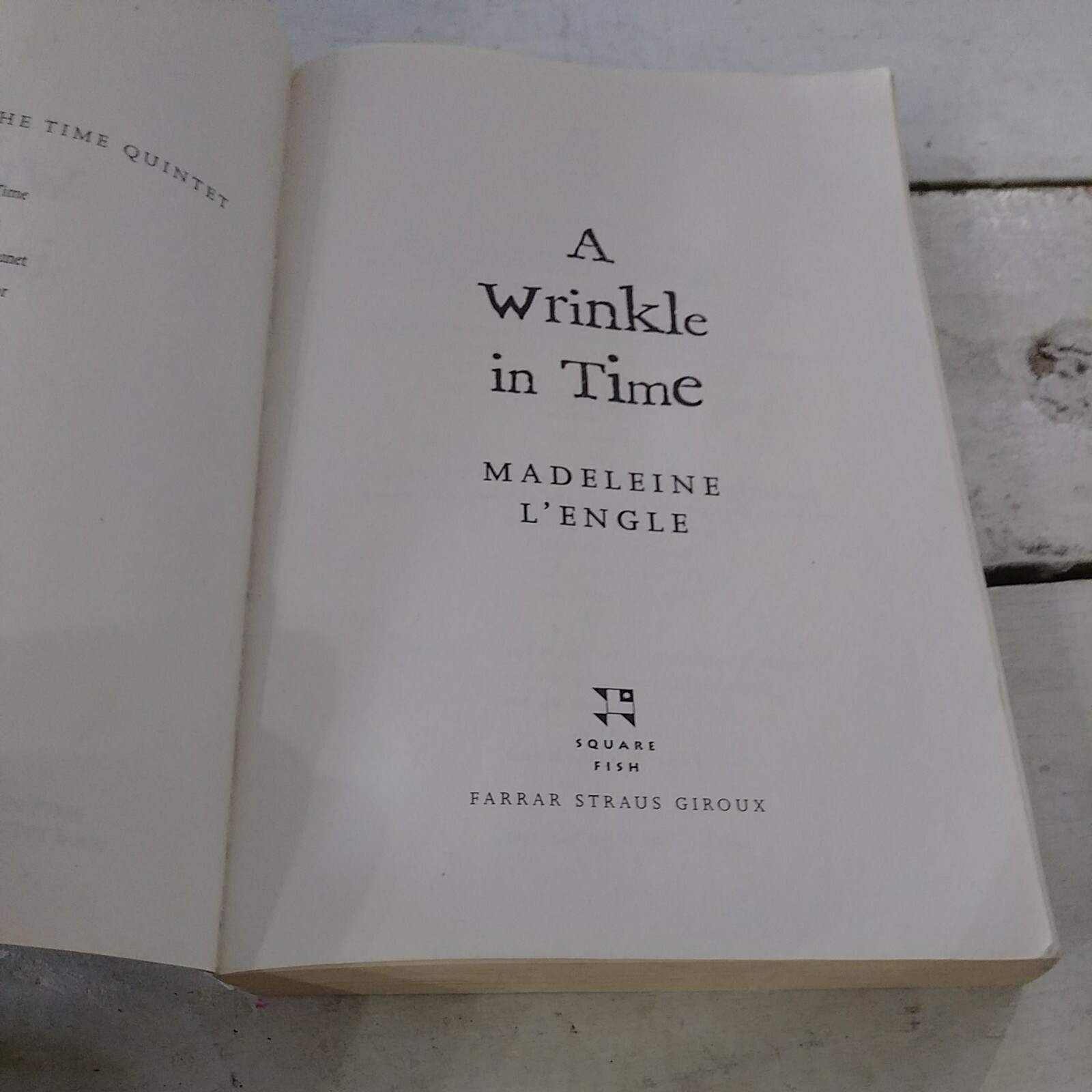 A Wrinkle in Time Madeleine L&rsquo;Engle 2007 A Wrinkle in Time Quintet