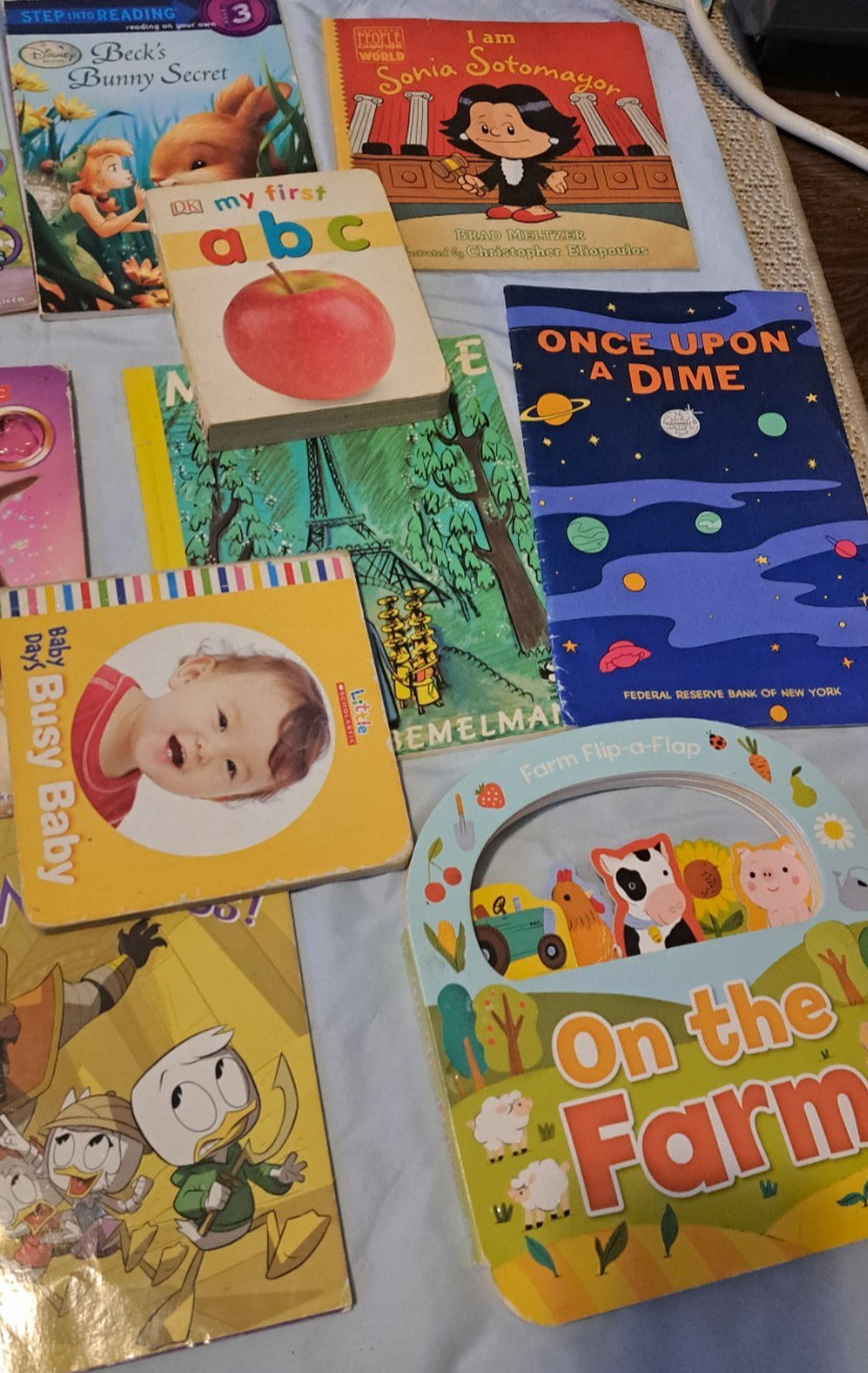 Lot of 15 – Classic Books for Children&rsquo;s/ Kids/ Toddler Babies/Preschool/Daycare