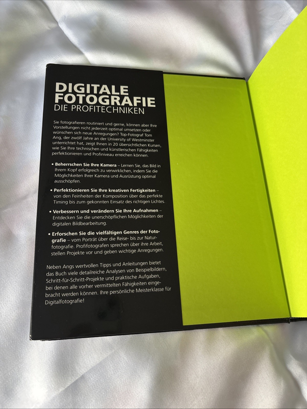 Digitale Fotografie Tom Ang Hardcover Photography Guide German Edition