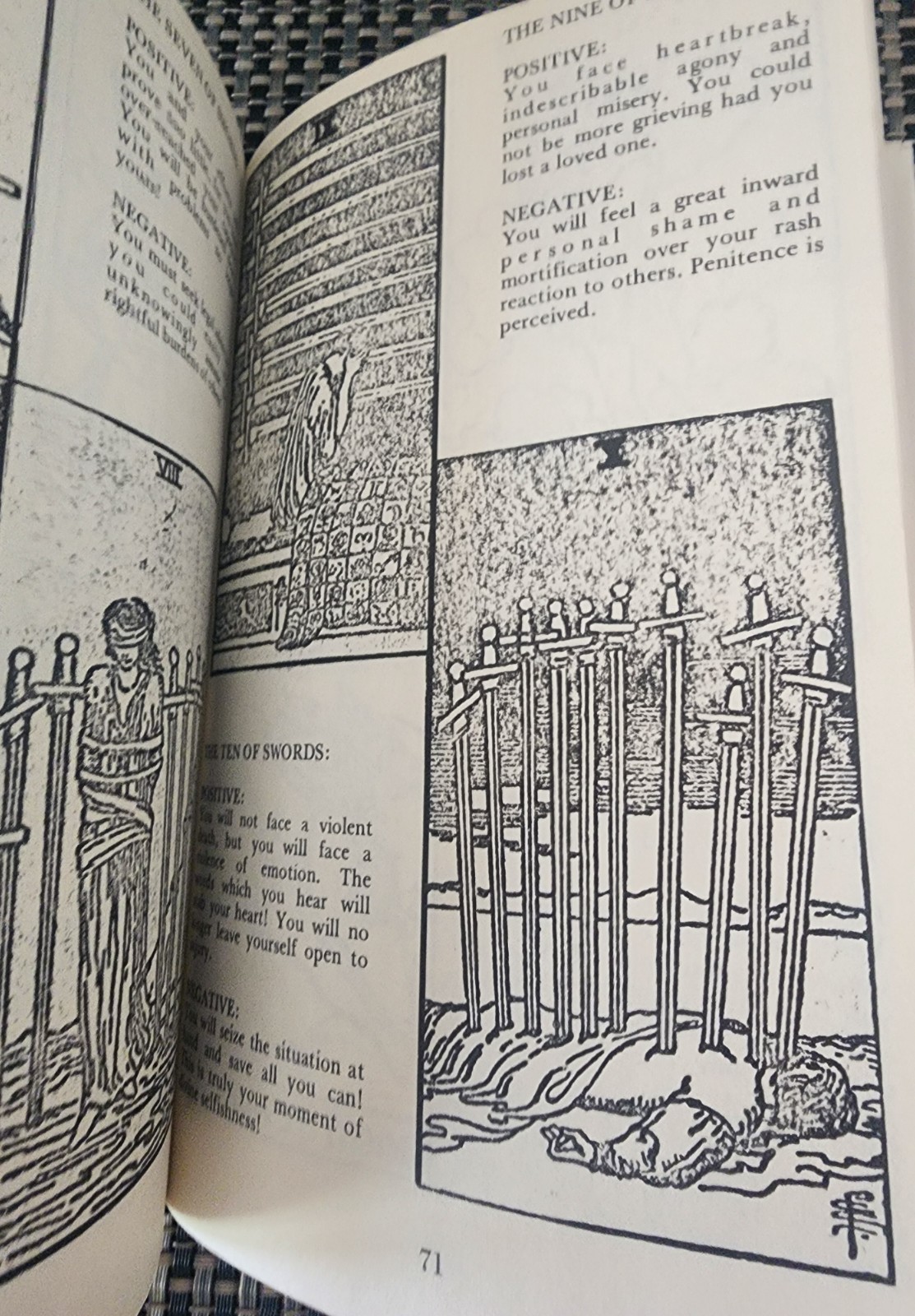 Criswell&rsquo;s Forbidden Predictions Nostradamus Tarot 1972 First Edition DJ