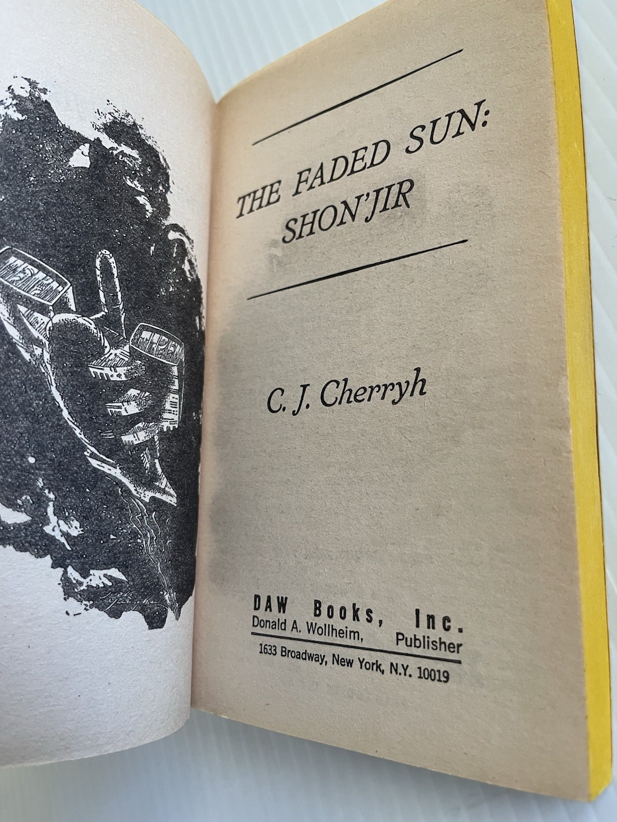 C.J. CHERRYH – The Faded Sun: Shon&rsquo;jir (DAW 1979 PB #333 or #UE1632)*Good*