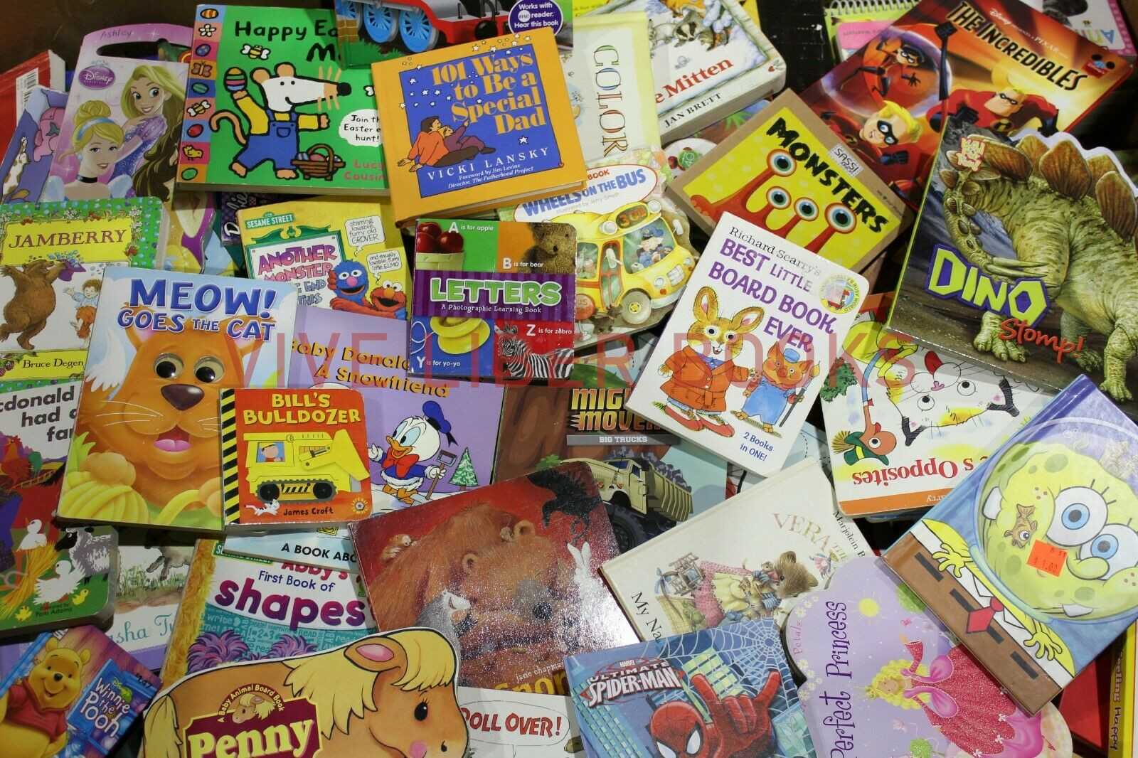 Lot of 20 – Board Books for Children&rsquo;s/ Kids/ Toddler Babies/Preschool/Daycare