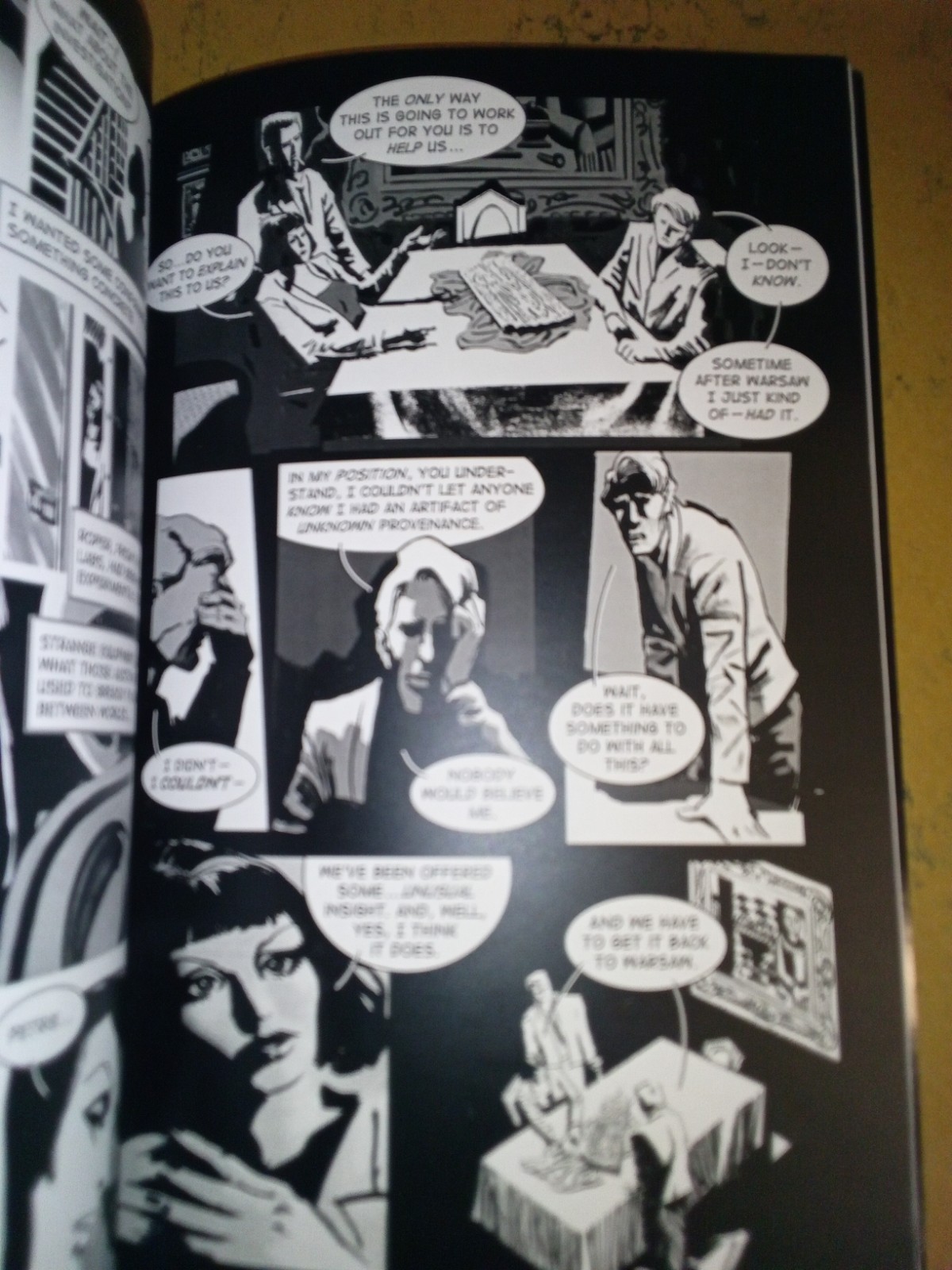 The Darkness From Warsaw 2009 First Printing Graphic Novel Out Of Print , Rare