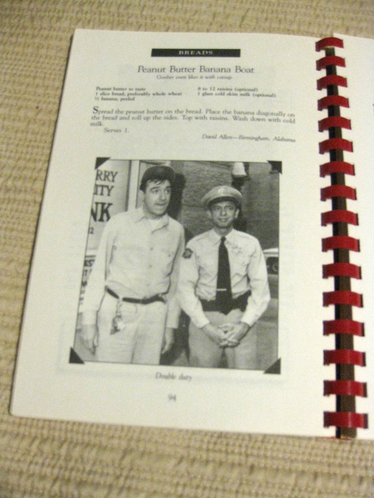 Aunt Bee&rsquo;s Mayberry Cookbook – Spiral-bound By Ken Beck – GOOD