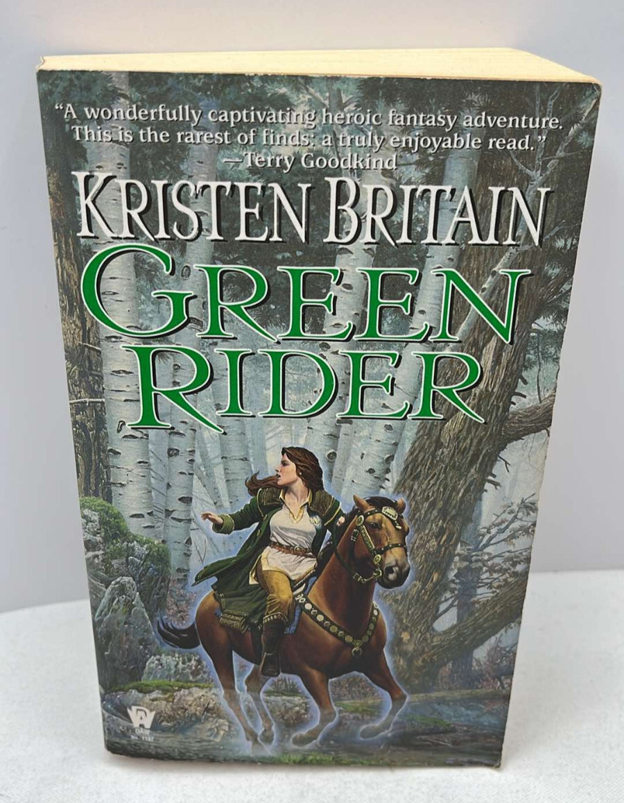 Kristen Britain Fantasy Green Rider and First Rider&rsquo;s Call Book Lot 2 PB Books