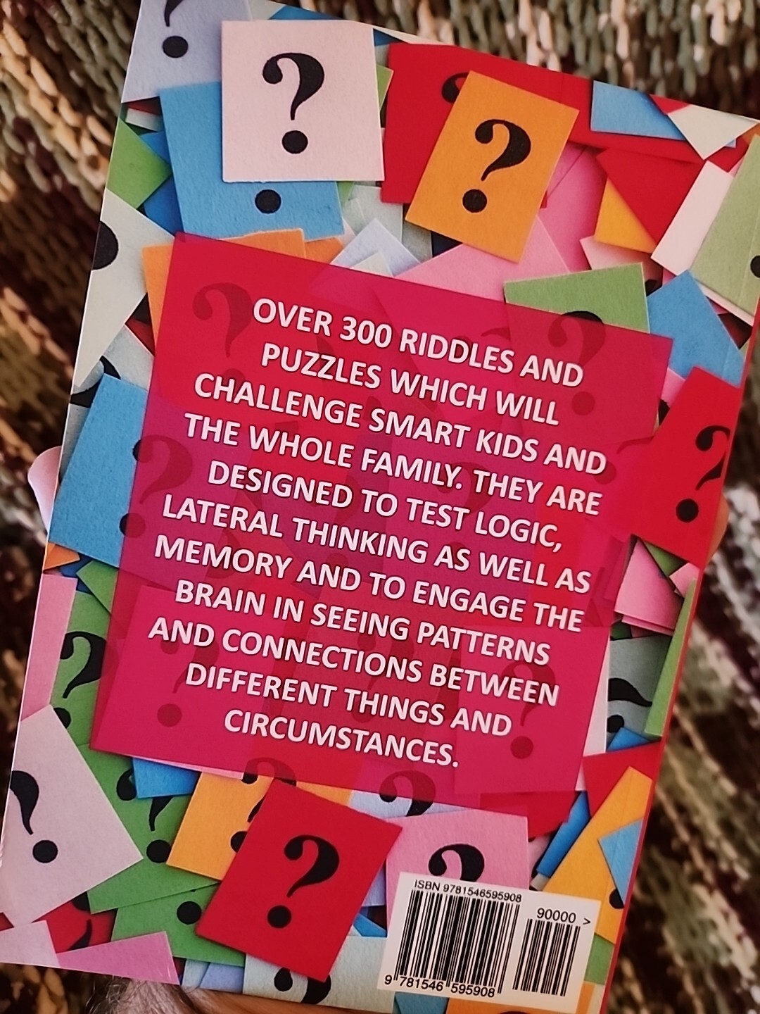 Difficult Riddles for Smart Kids : 300 Difficult Riddles and Brain Teasers…