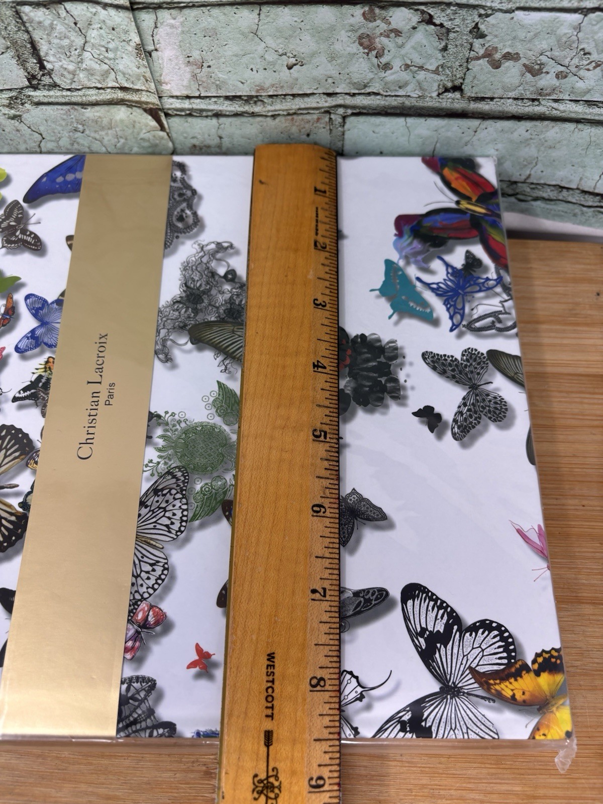 Christian Lacroix BUTTERFLY PARADE A4 Blank Journal Album Gilded Pages NEW