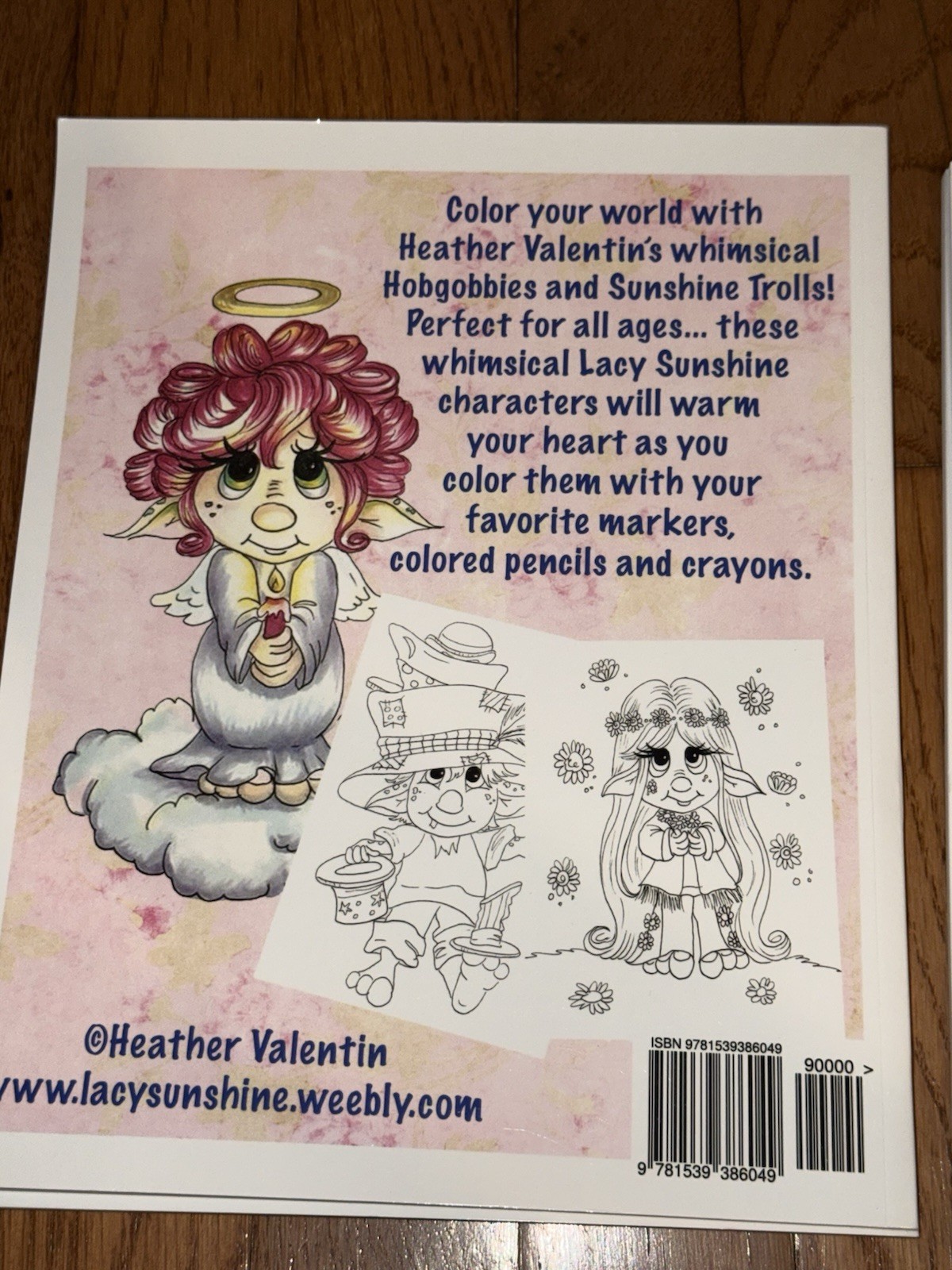 4 Adult Coloring Books: Heather Valentin under the « Lacy Sunshine » brand