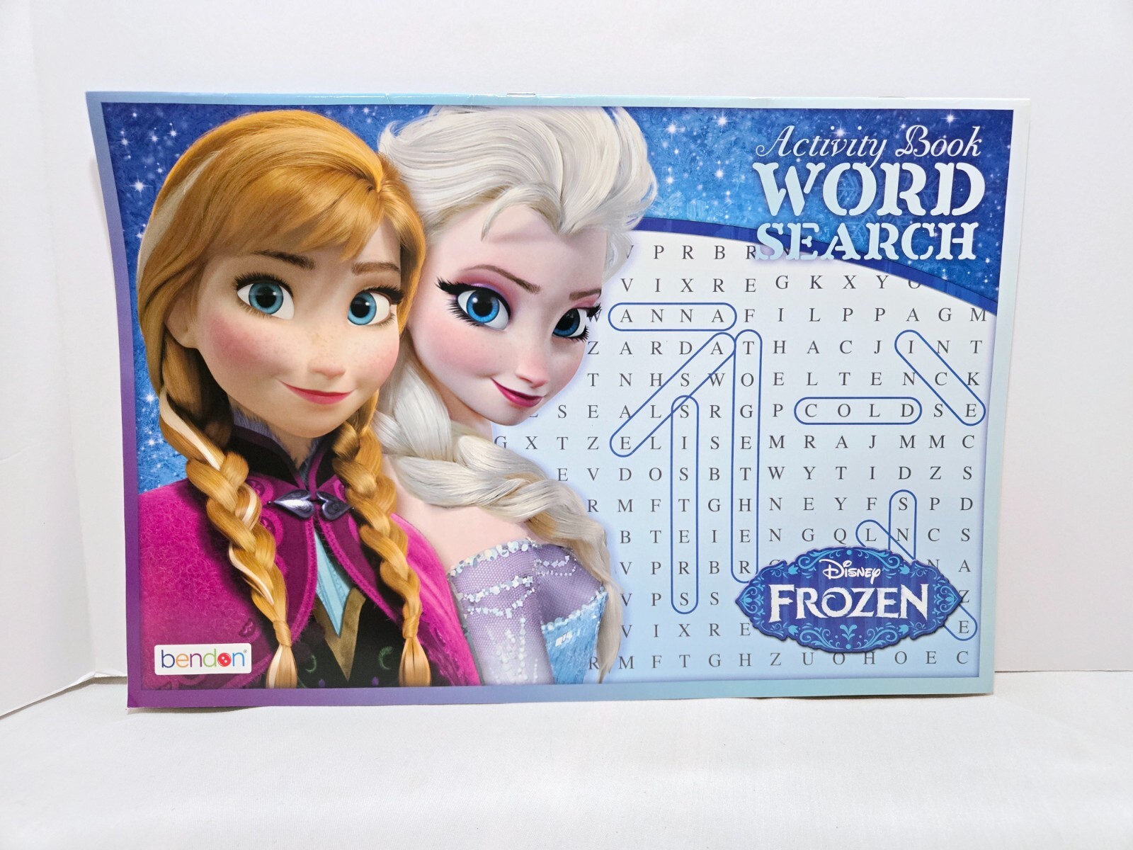 Frozen Giant Disney Activity Book Word Search Paper Pack 24 Pages 16&Prime; x 10.5&Prime;