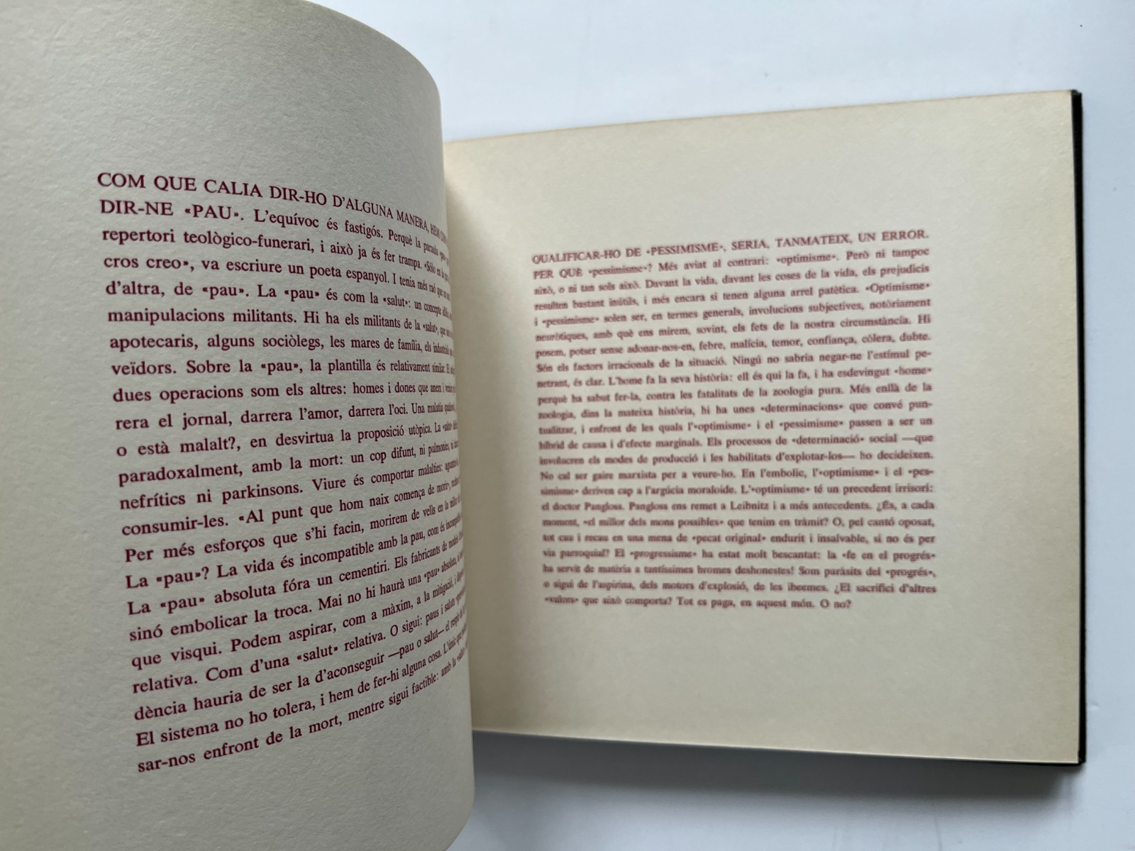 Exploració de L&rsquo;ombra by Joan Fuster and Joan Ponc ~ 1974 Barcelona
