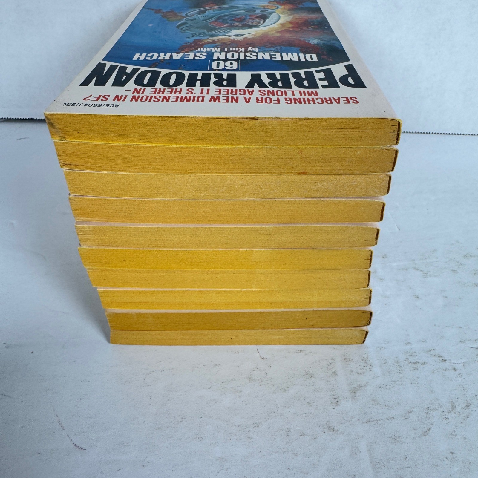 Perry Rhodan Lot #60-69 First Printings Ace Sci-Fi Paperbacks Vintage