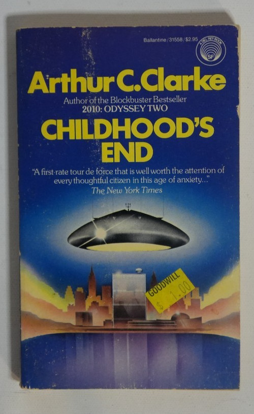 Childhood’s End Arthur C. Clarke Ballantine Paperback Used