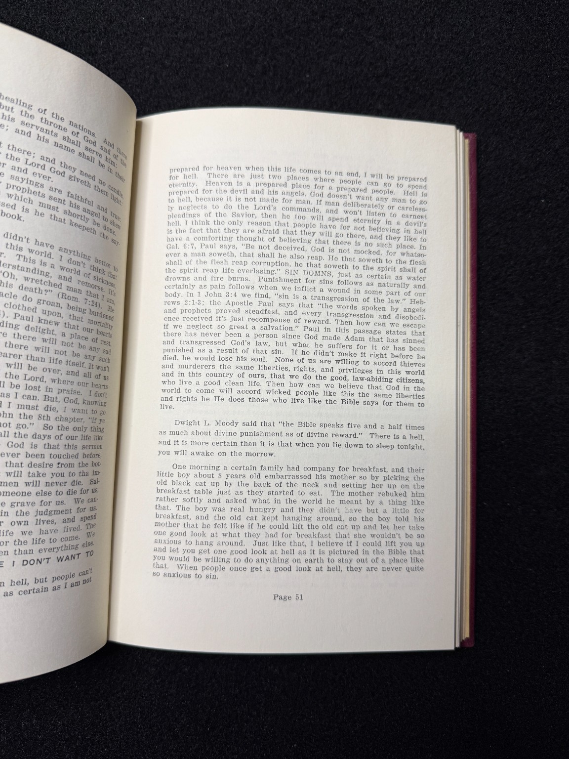 I Once Stood Where Moses Stood Fred McClung 1954 HC Church of Christ