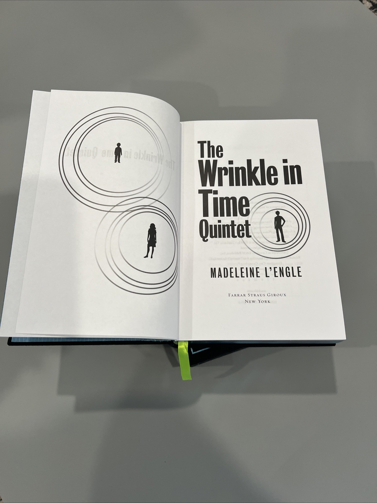 The Wrinkle in Time Quintet Slipcase Collector&rsquo;s Edition Hardcover FSG Press