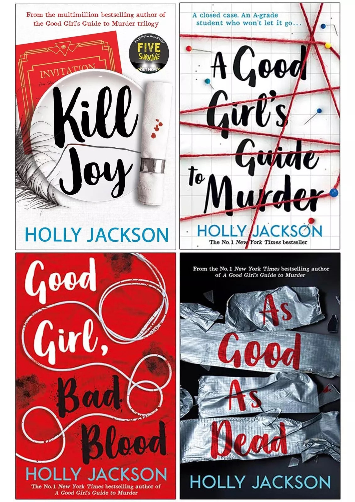A Good Girl&rsquo;s Guide to Murder Series By Holly Jackson (Paperback UK IMPORT)
