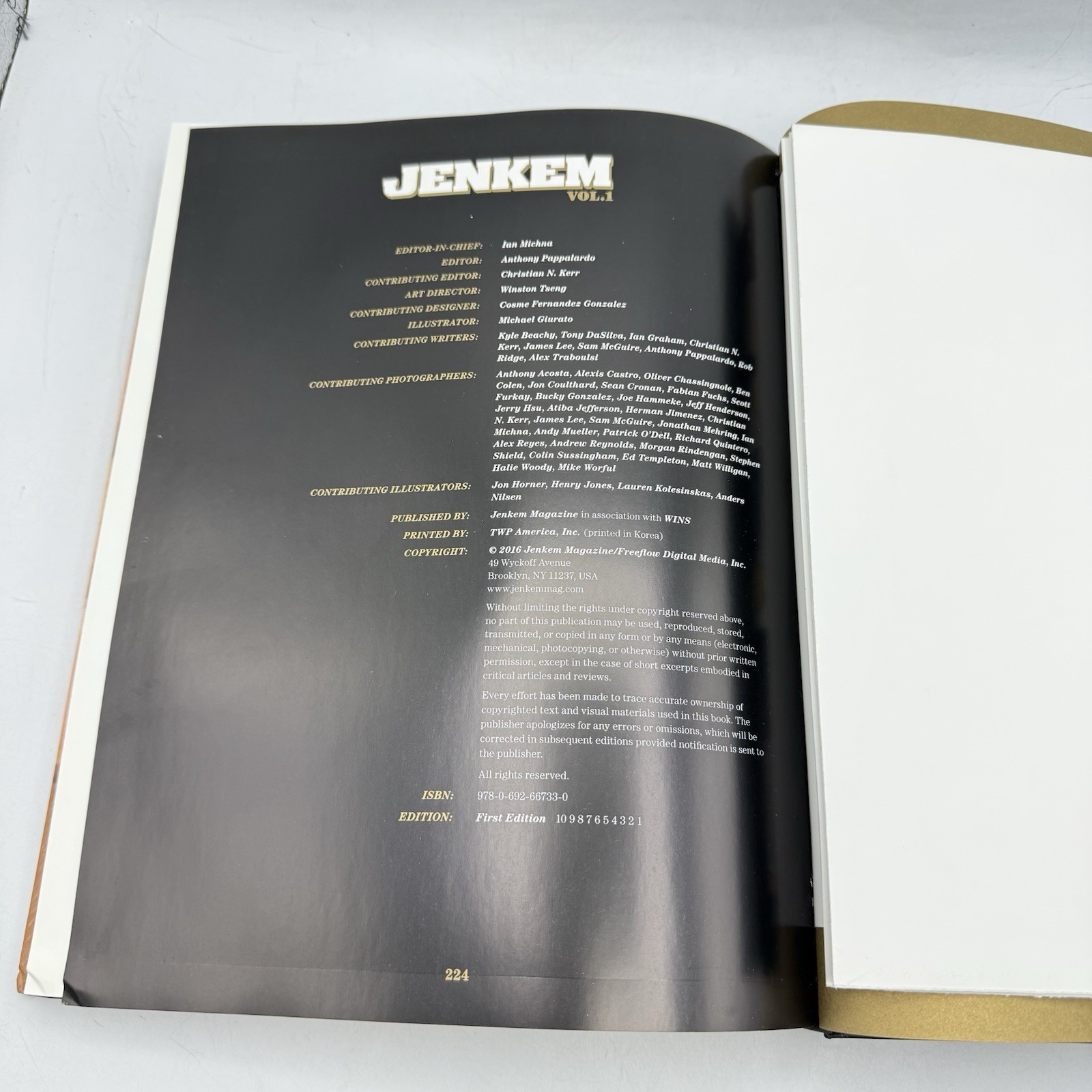 Jenkem Mag Volume 1 & 2 Hardcover Books W/Posters 1st Edition Skateboarding