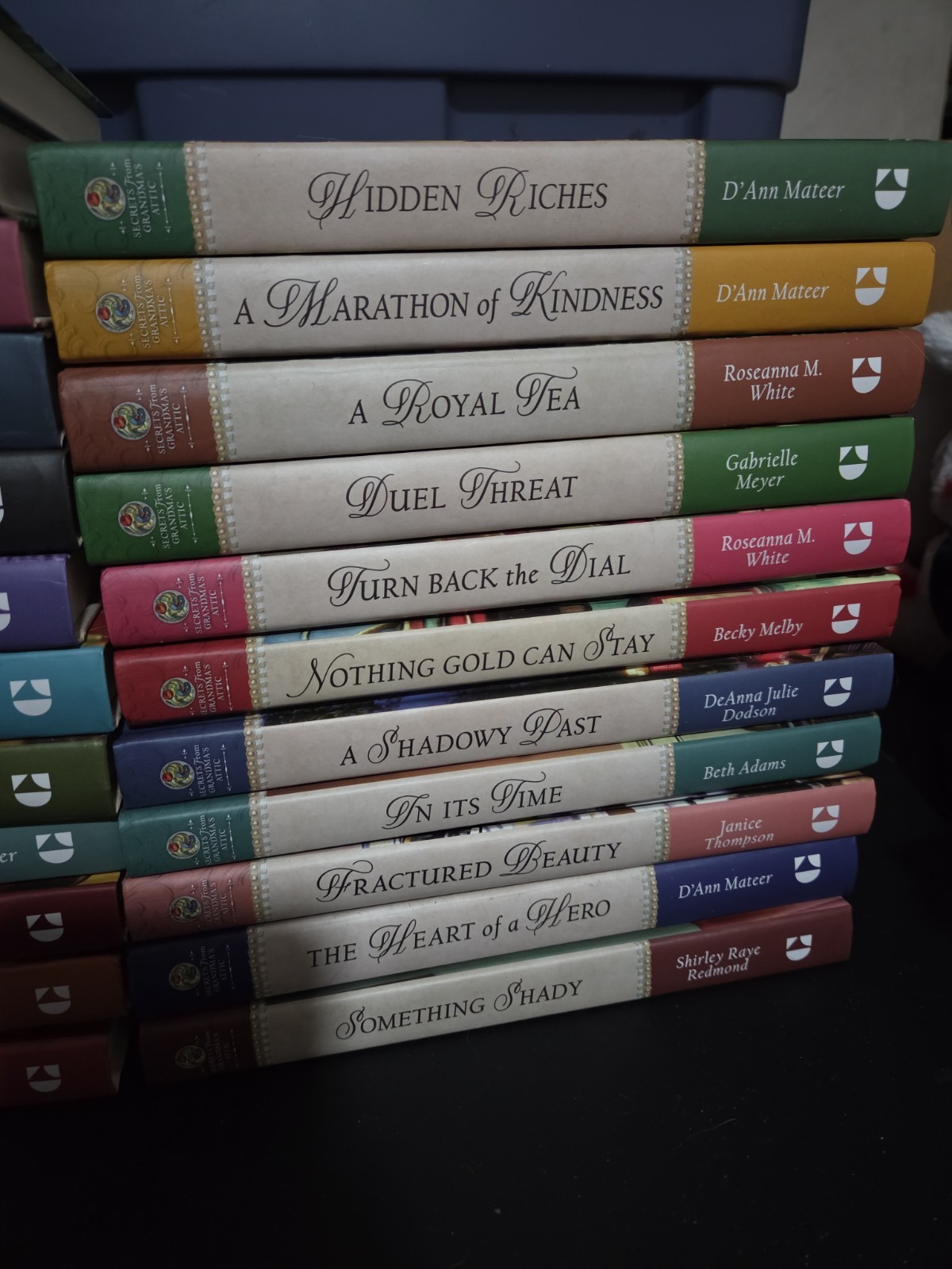 Secrets From Grandma&rsquo;s Attic Lot 23 of 24 HC Books Guideposts Near Complete Set
