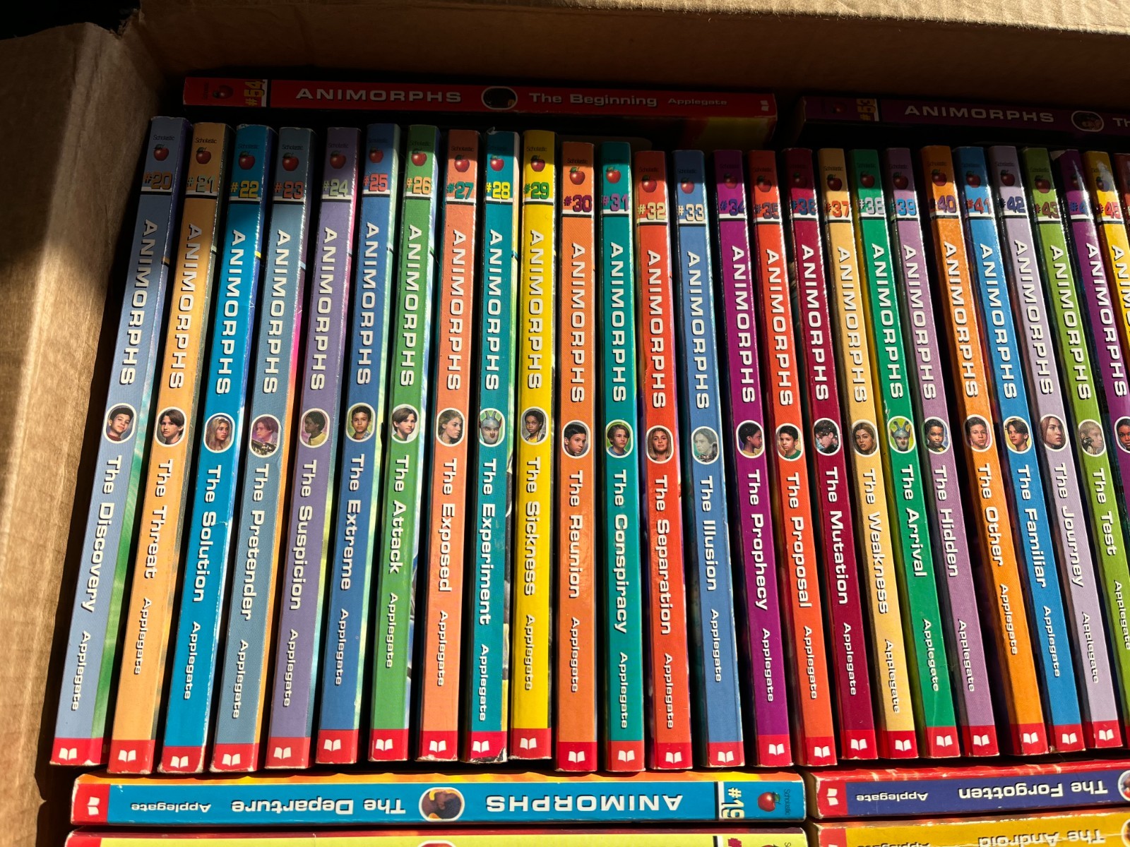 Animorphs Book Lot Books 1-52 – Applegate – Scholastic