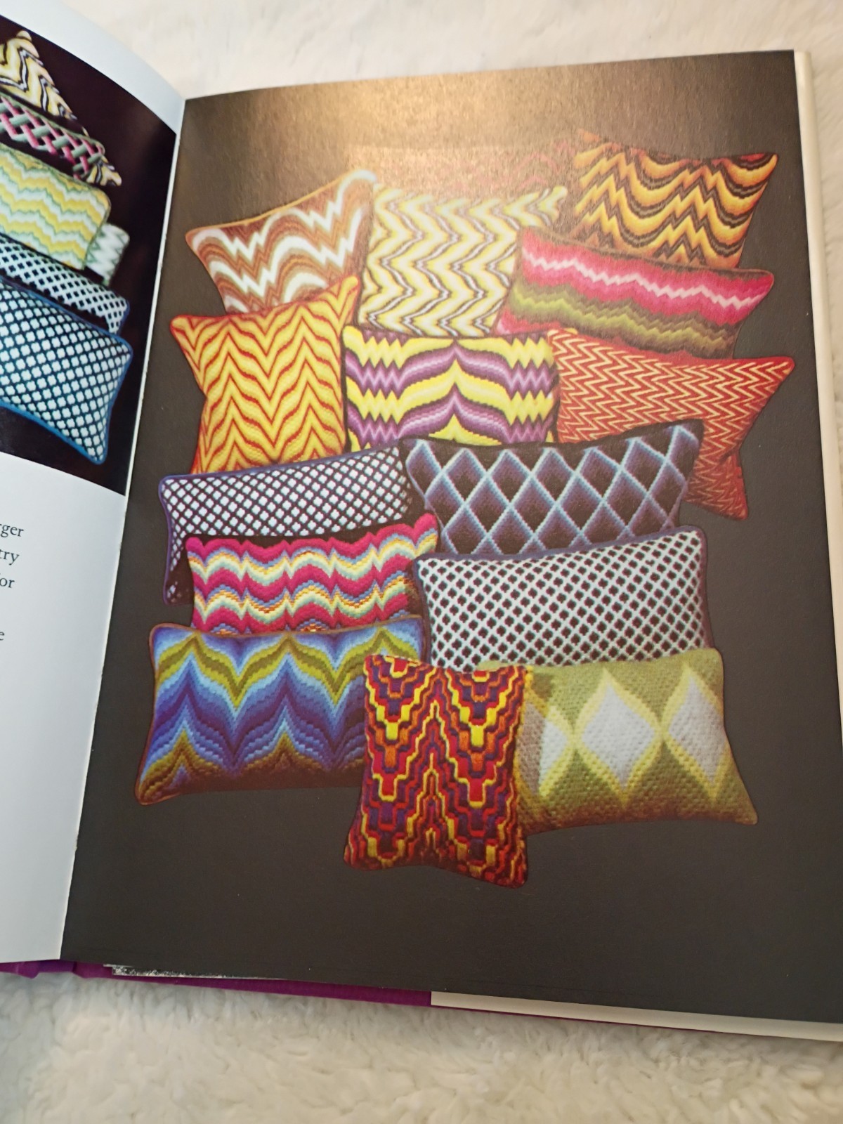 Lot of 3 Mira Silverstein&rsquo;s Needlework Books Upright, Looped & Knotted, Bargello