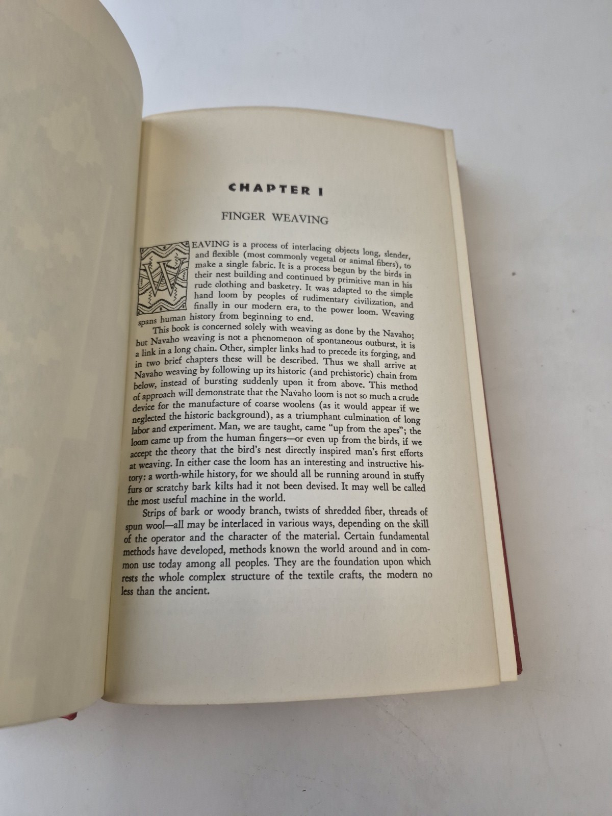 Navaho Weaving It&rsquo;s Technic and It&rsquo;s History Charles Avery Amsden 1964 1st Ed