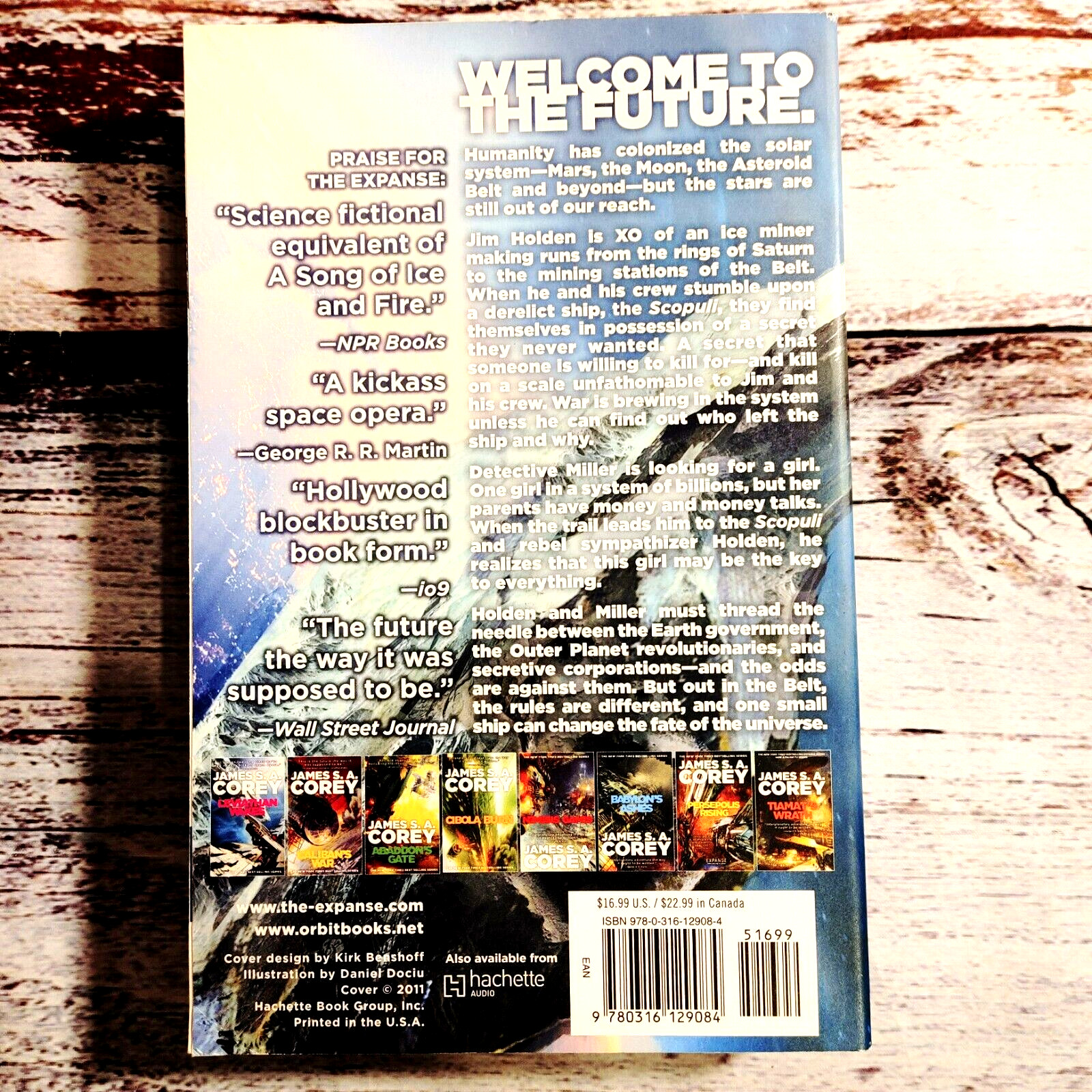 The Expanse Serie: Leviathan Wakes by James S. A. Corey (2011 Trade Paperback)