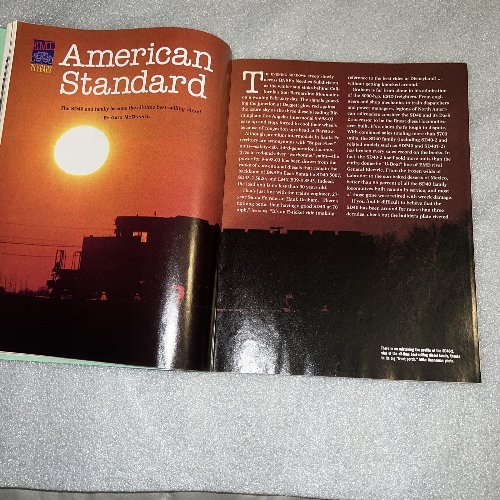 TRAINS Magazine, September 1997 EMD Locomotives 75 Years Collectors Edition T69