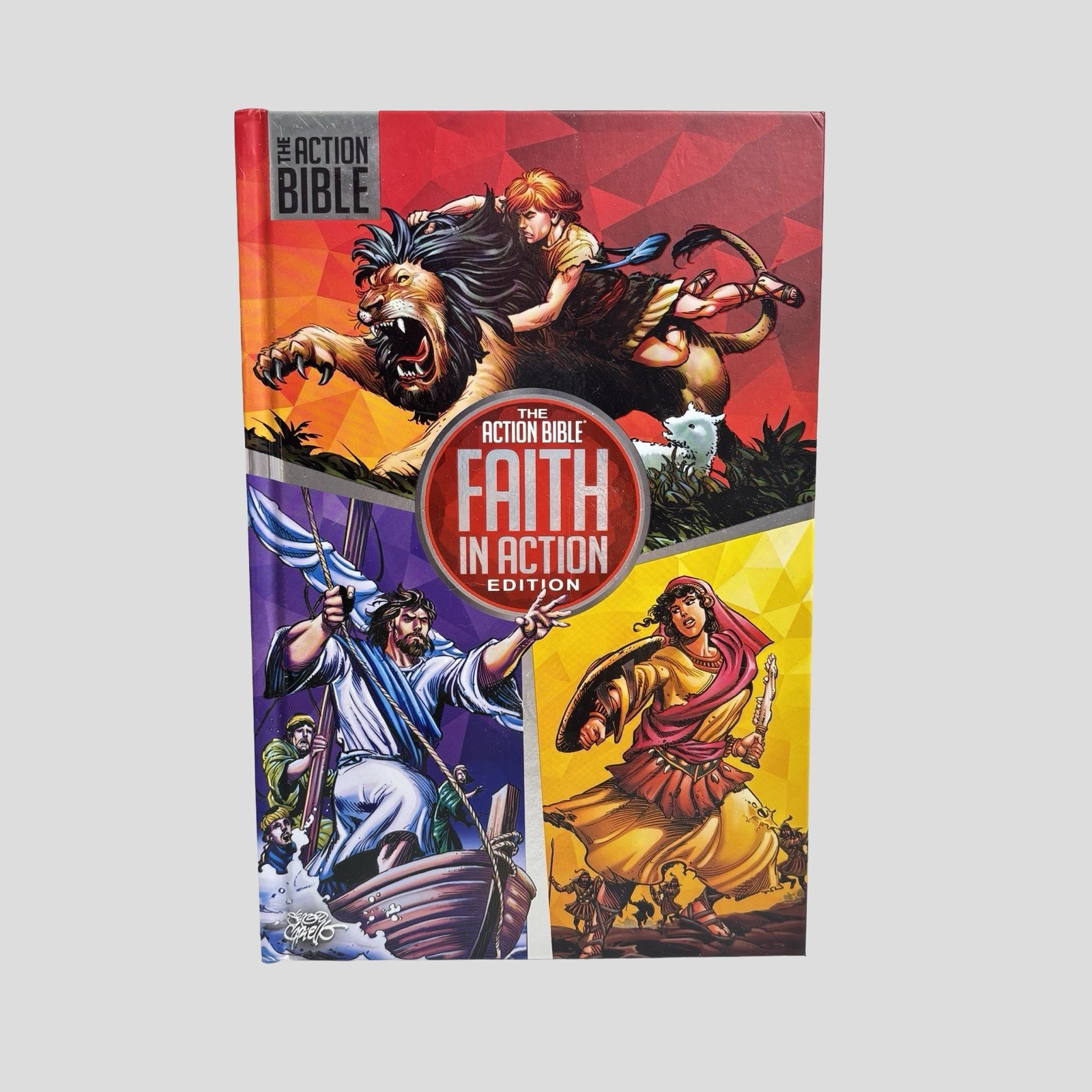The Action Bible: Faith in Action & Action Bible Lot Hardcover Cariello Sergio