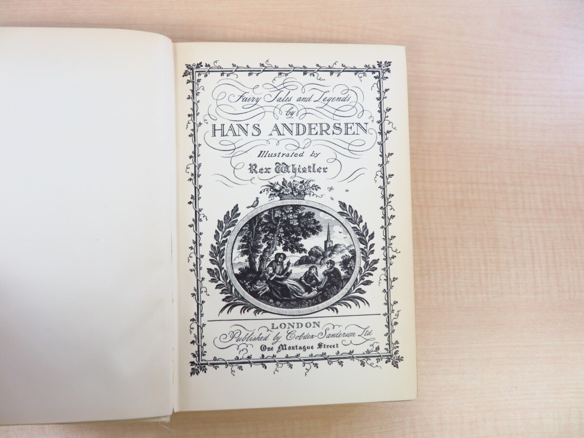 Hans Andersen Rex W »Fairy tales and legends by Hans Andersen »5.9in x8.2in