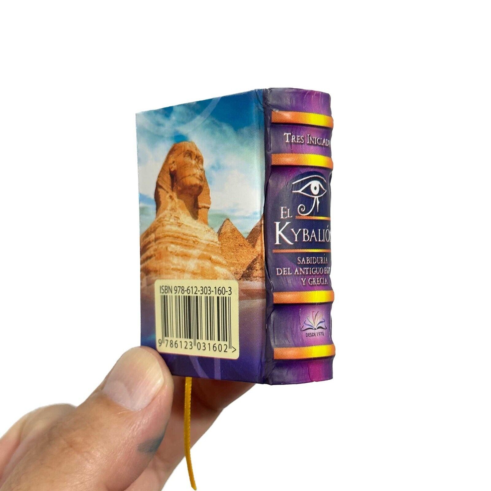 El Kybalion, sabiduria antigua Grecia y Egipto mini book 2.65&Prime; high 432 pages HC