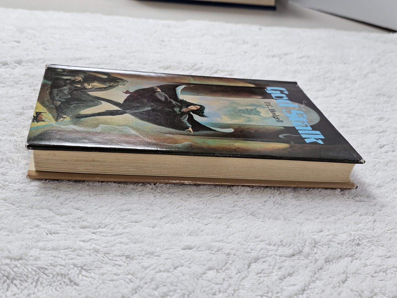 God Stalk P.C. Hodgell 1982 Hardcover Book Club Dust Jacket Fantasy Kencyrath 1