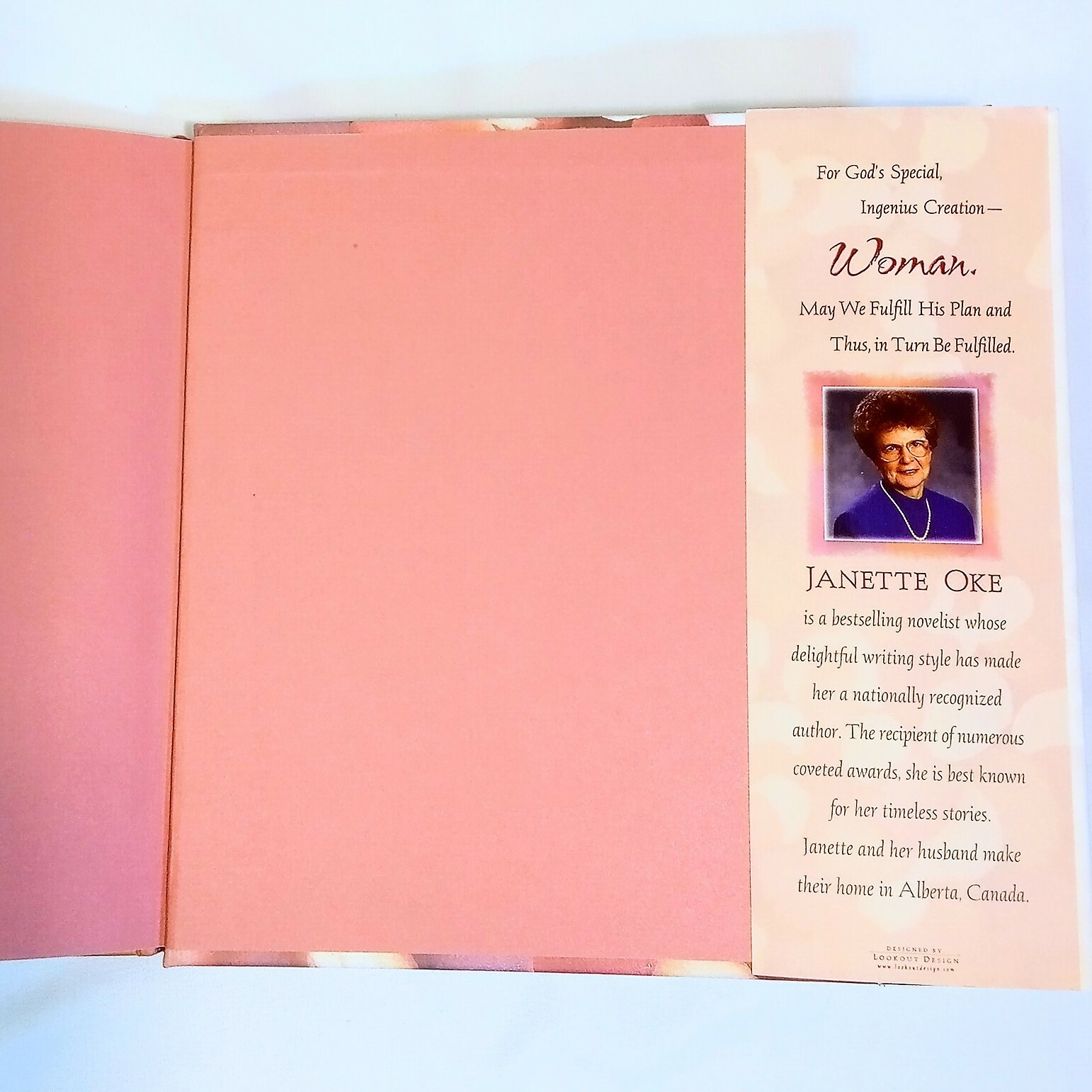 « Celebrating the Inner Beauty of Woman » by Janette Oke Bethany House Pub Gift 3