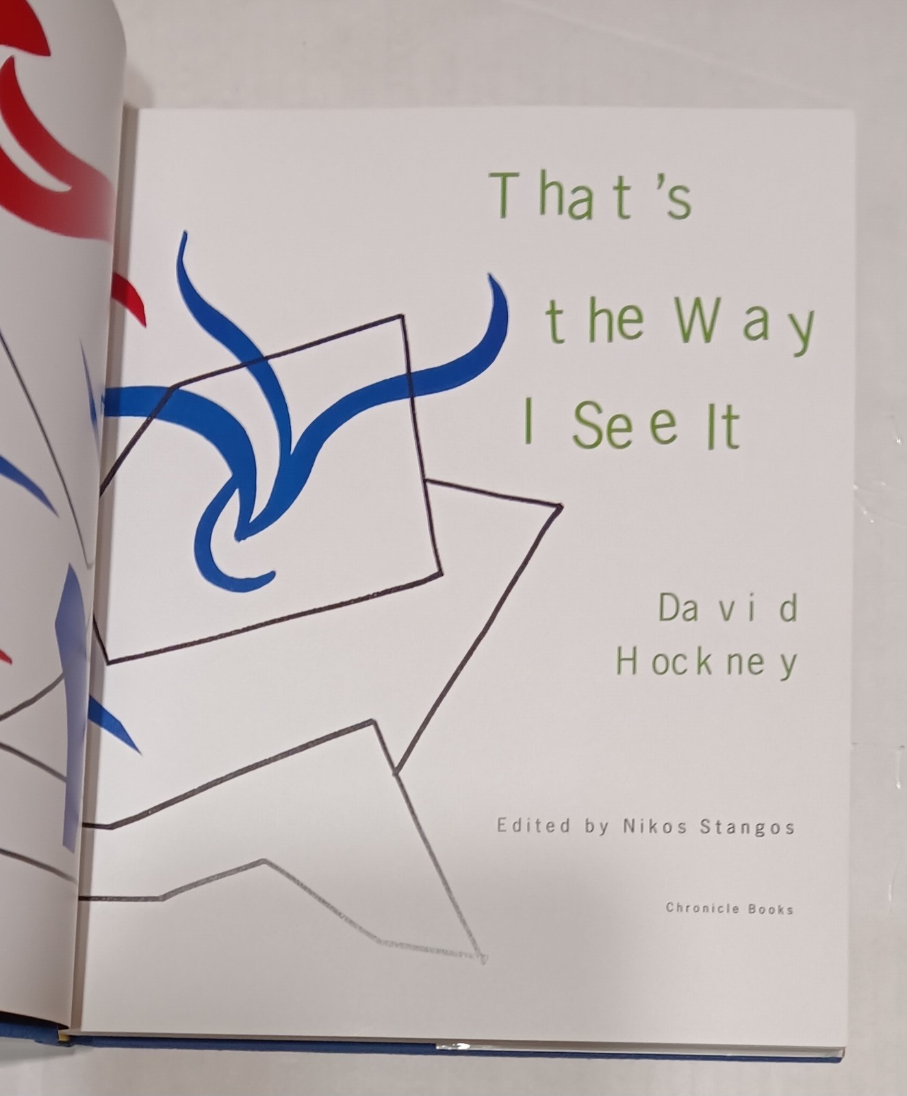 That&rsquo;s the Way I See It / David Hockney (1993, Hardcover)