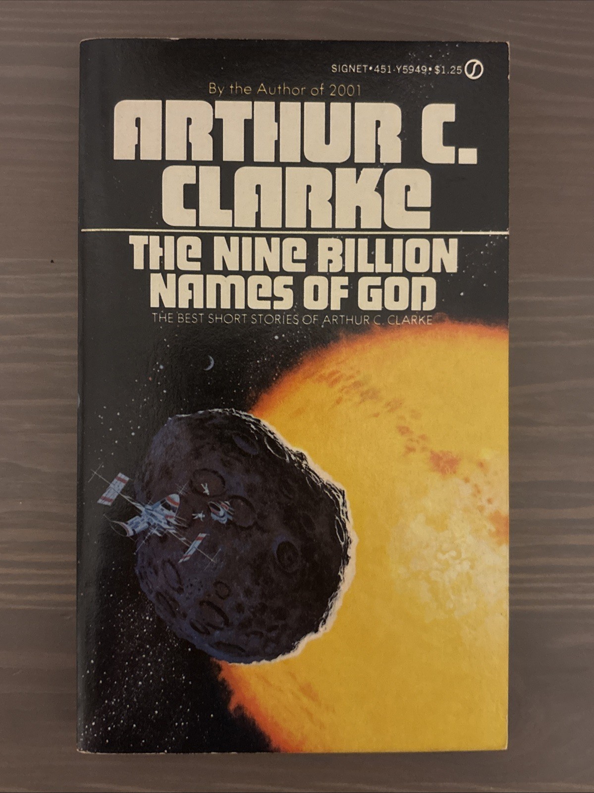 The Nine Billion Names of God by Arthur C. Clarke 1974 Signet 1st Printing