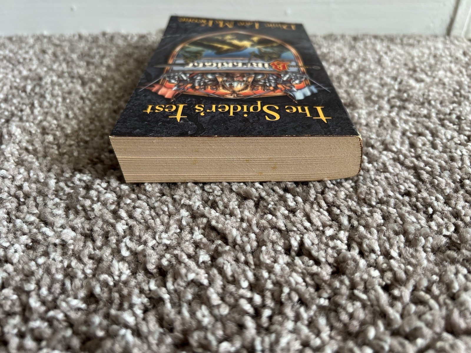 The Spider&rsquo;s Test by Dixie Lee McKeone (TSR, 1996) First Vintage Fantasy MMPB