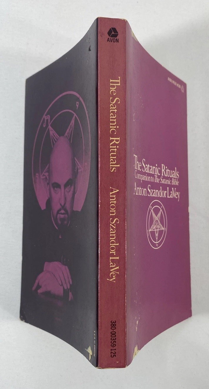 2 PB lot – The Satanic Rituals + The Devil&rsquo;s Notebook – Anton Szandor LaVey