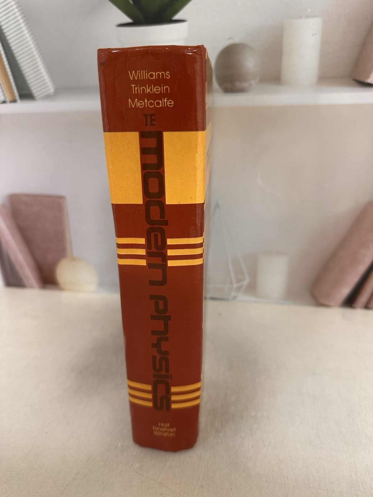 Modern Physics Teacher&rsquo;s Edition Hardcover Book by John E. Williams 1980
