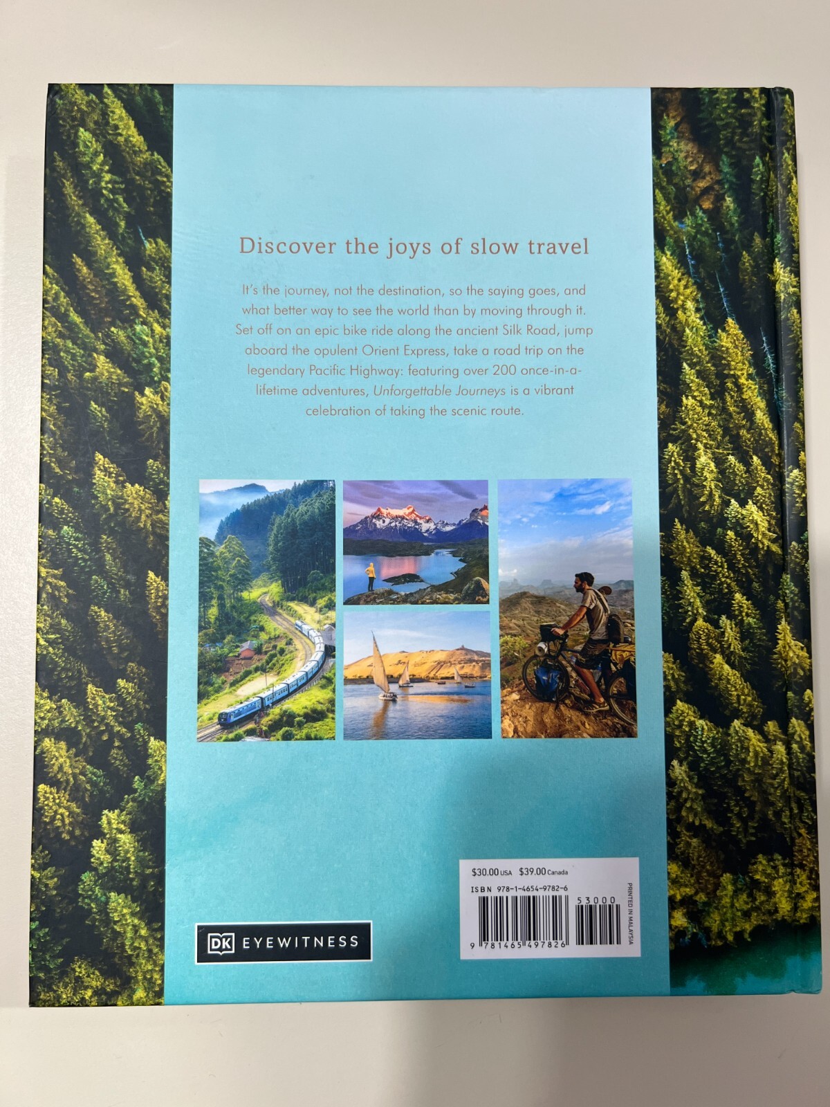 Unforgettable Journeys Slow down and see the world, 2lbs, 14oz, 10×8.5×1&Prime;
