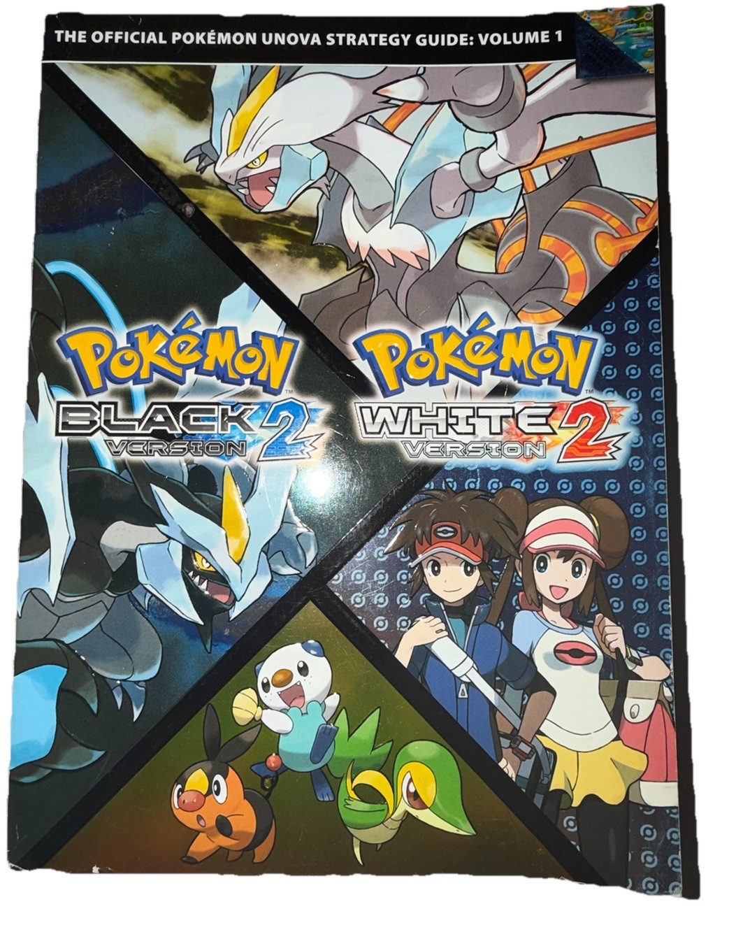 Official POKEMON Black and White Strategy Guide Volume With All Posters Lot Of 3