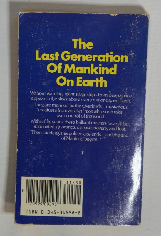 Childhood’s End Arthur C. Clarke Ballantine Paperback Used