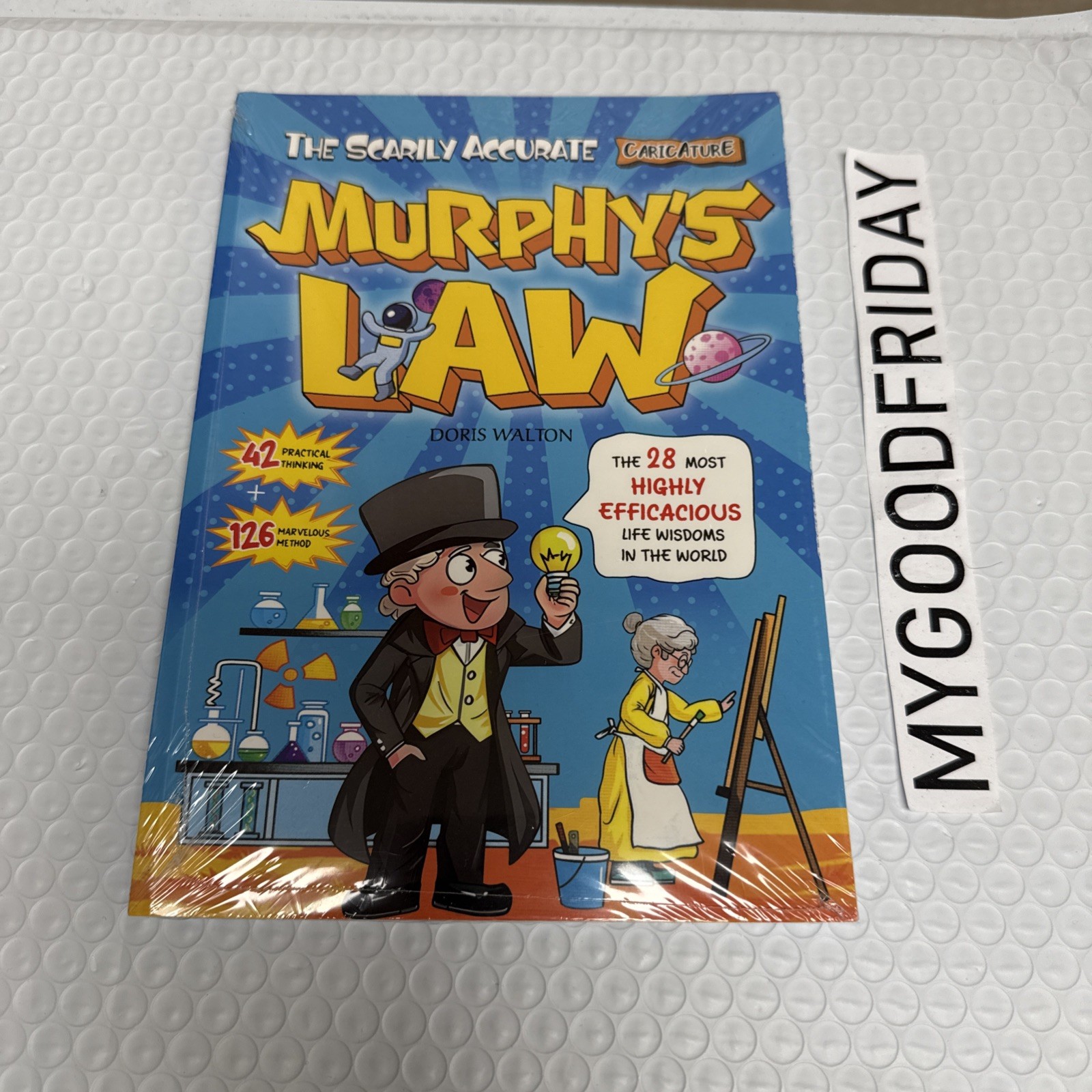 The Scarily Accurate Murphy&rsquo;s Law by Doris Walton Paperback, FACTORY SEALED