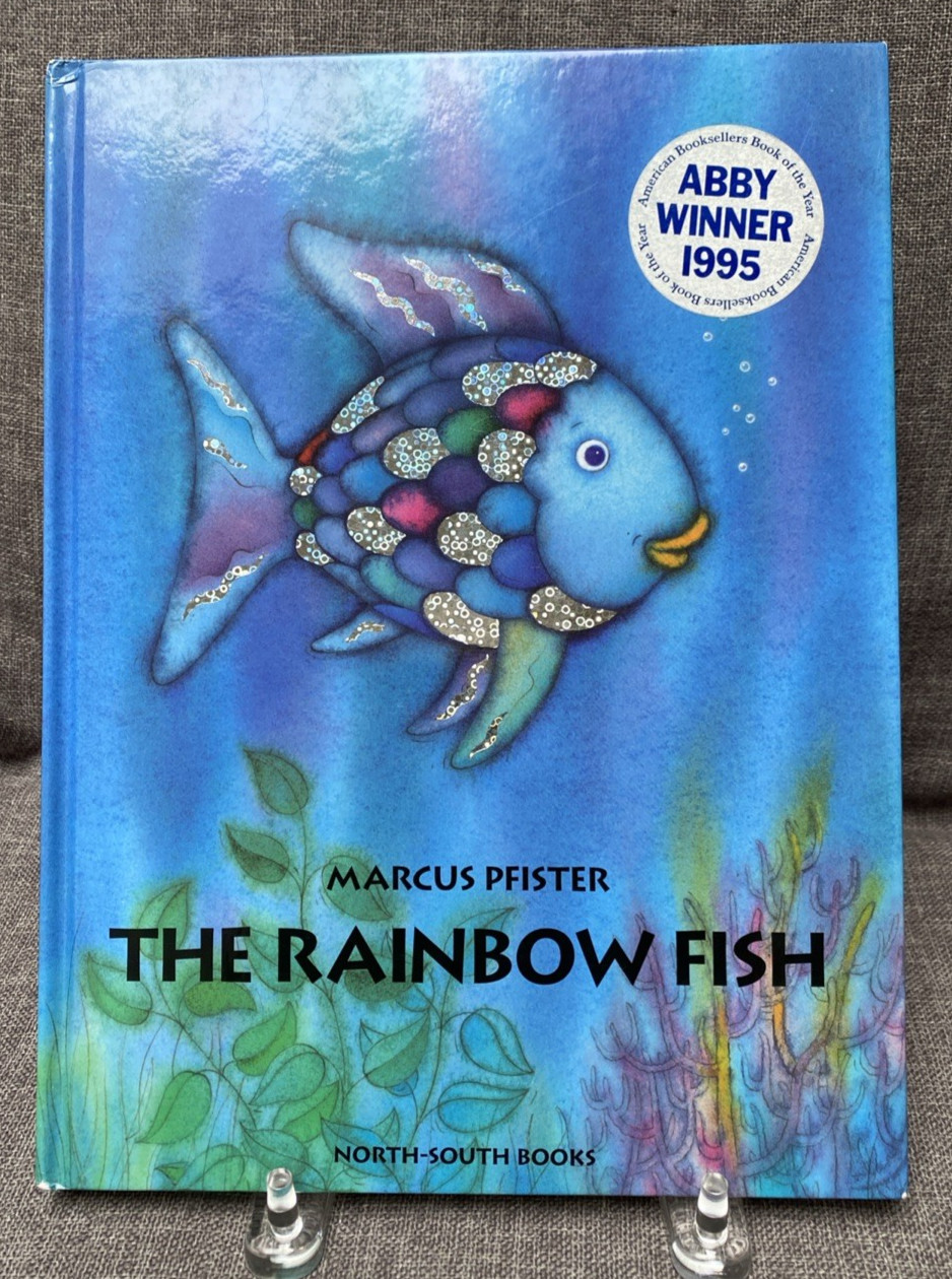 SIGNED The Rainbow Fish by Marcus Pfister Hardcover « For Danielle » 1992