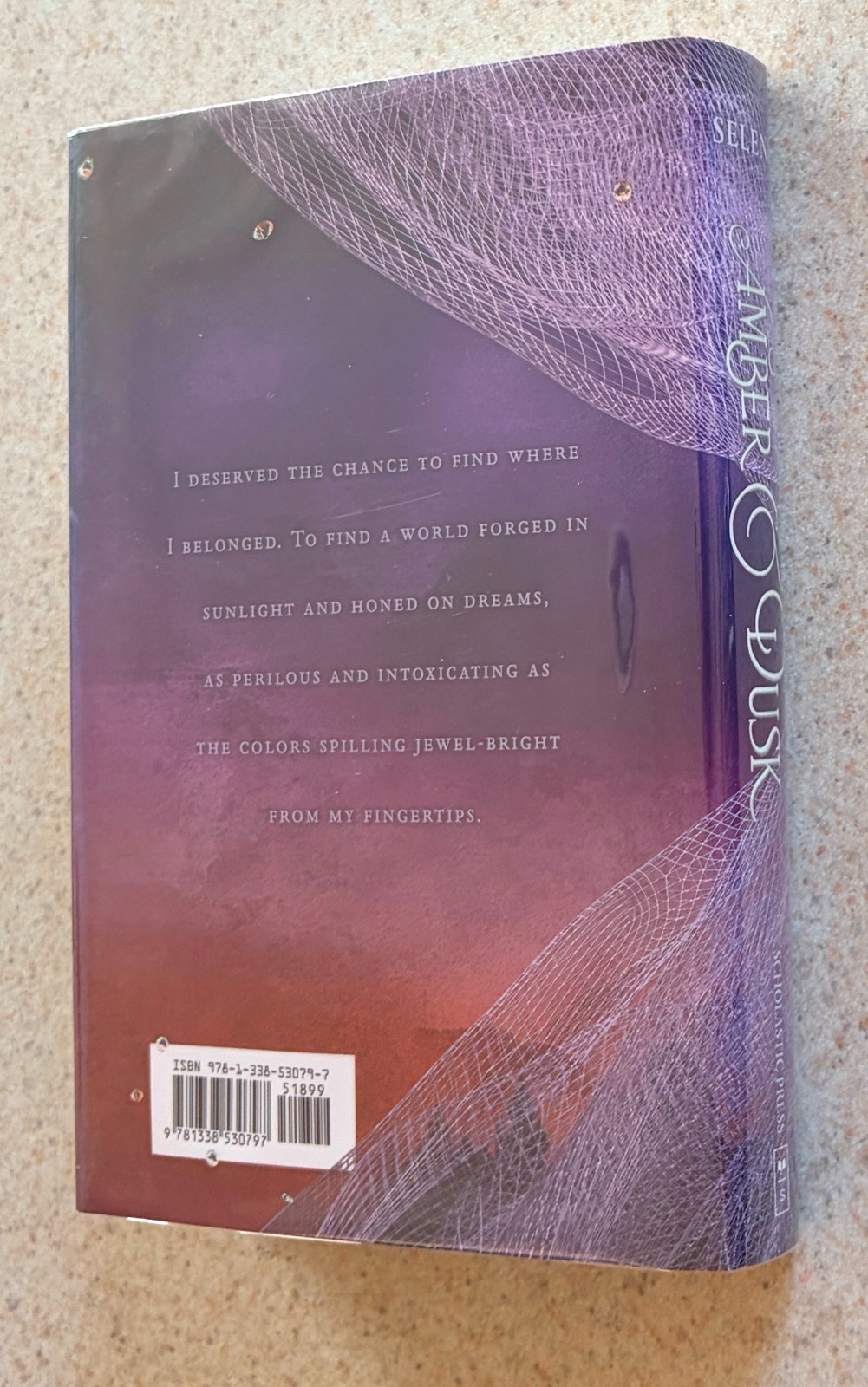 Lyra SELENE — Amber (Owlcrate Fantasy) — 2018 SIGNED 1st Edition Hardcover