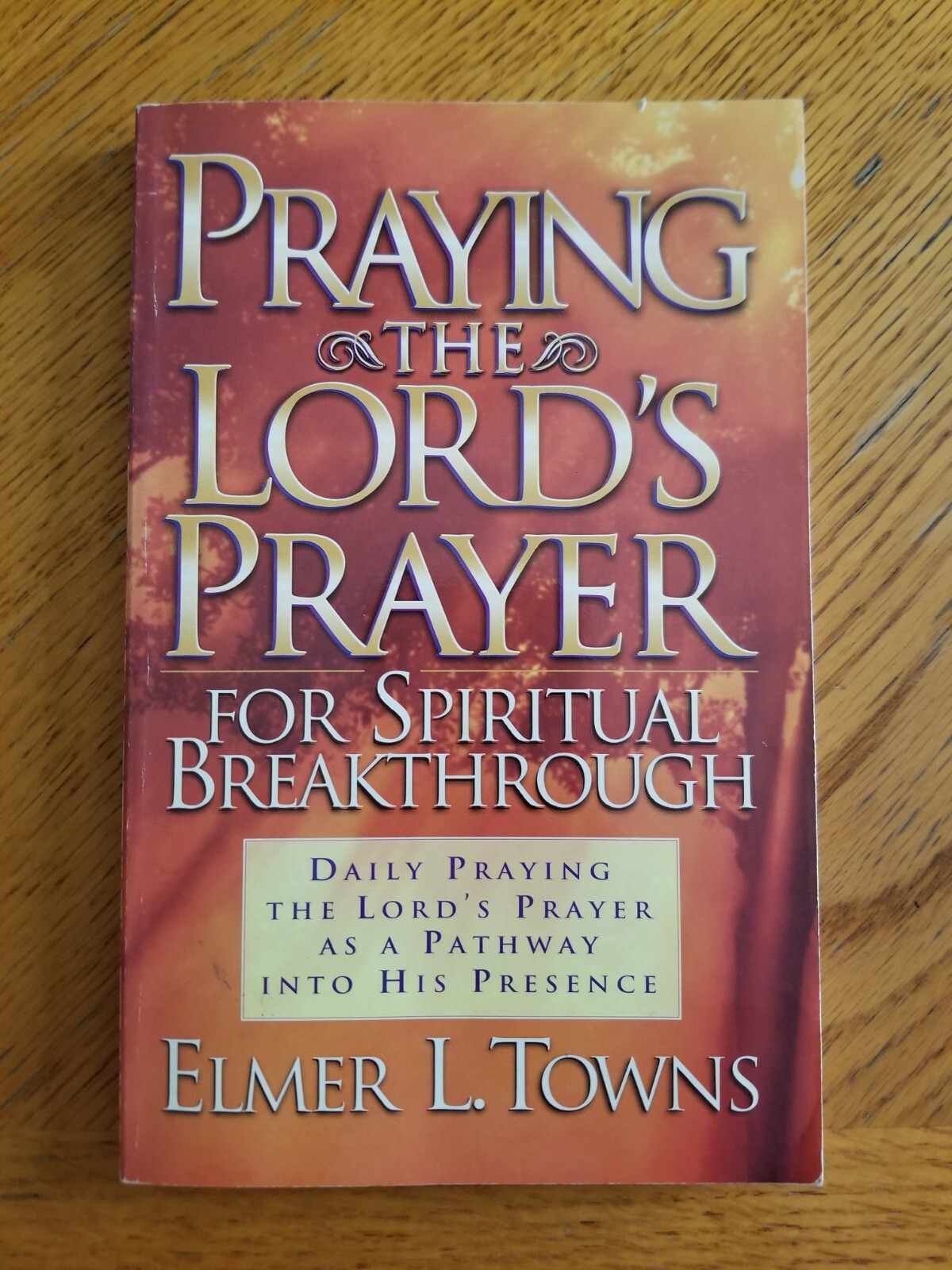 Praying The Lord&rsquo;s Prayer For Spiritual Breakthrough, Elmer L. Towns