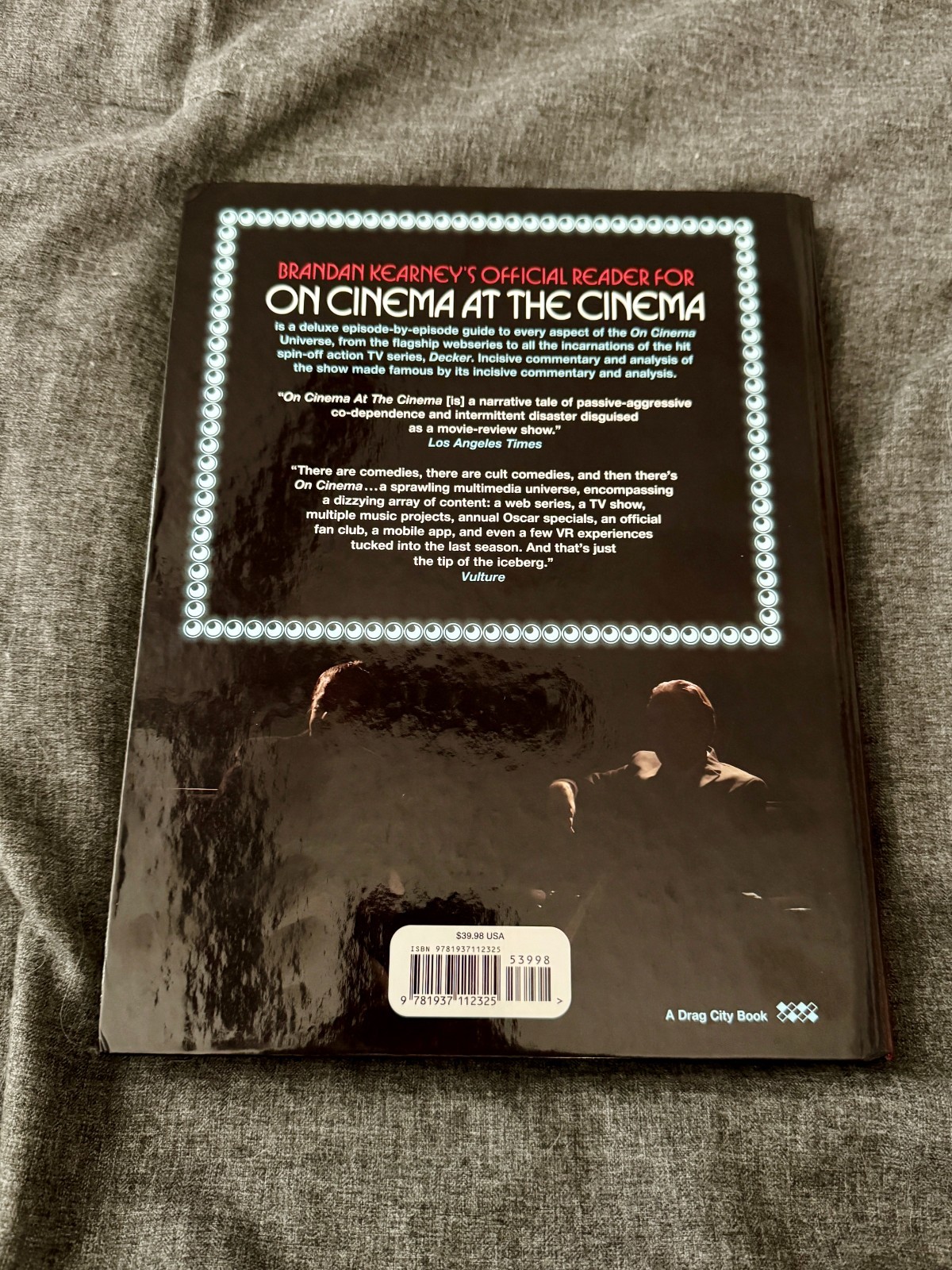 On Cinema at the Cinema Reader Vol 1 Heidecker Turkington *W/ SIGNED BOOKMARK!!*