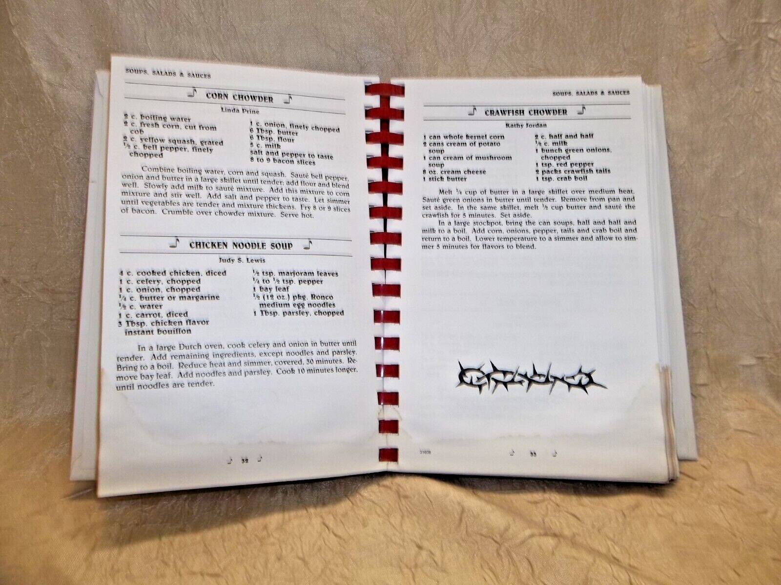 Cherished Recipes Volume II Cookbook Mt Vernon Alabama United Methodist Church