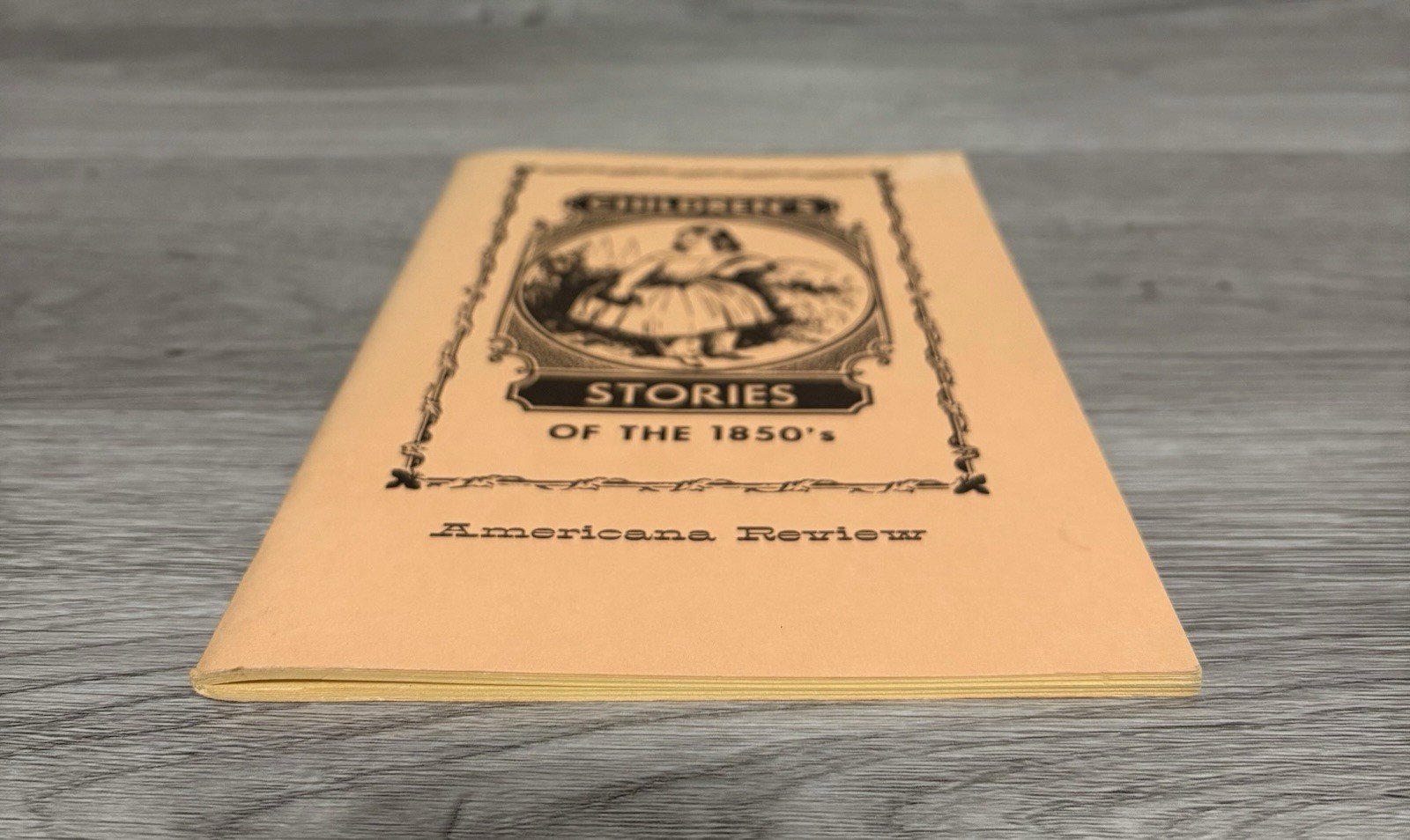 Childrens Stories of the 1850&rsquo;s Americana Review Staple Bound Paperback Booklet