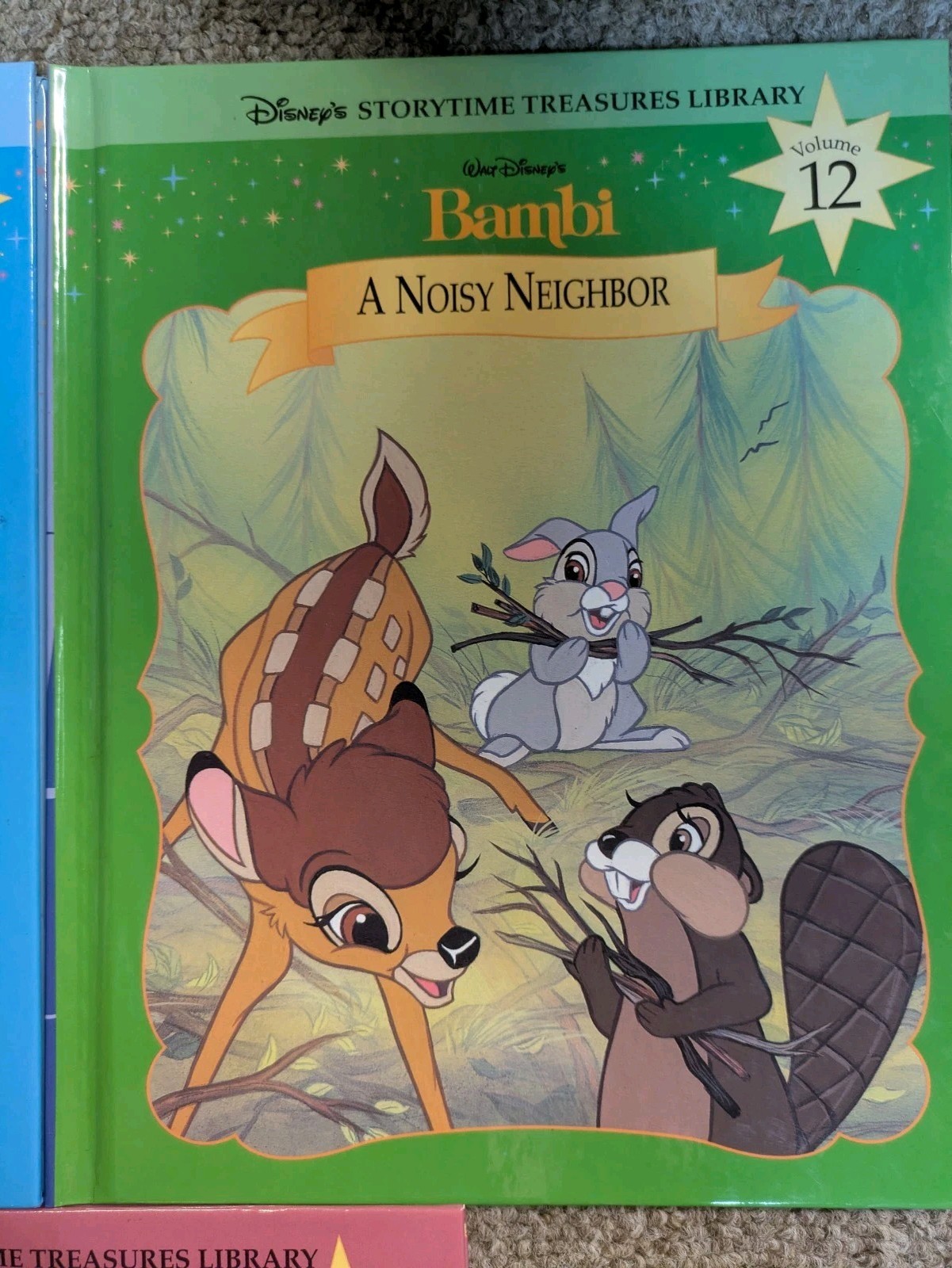 Disney&rsquo;s Storytime Treasures Library – Vol. 11, 12, 19 – LN!! HC 1998