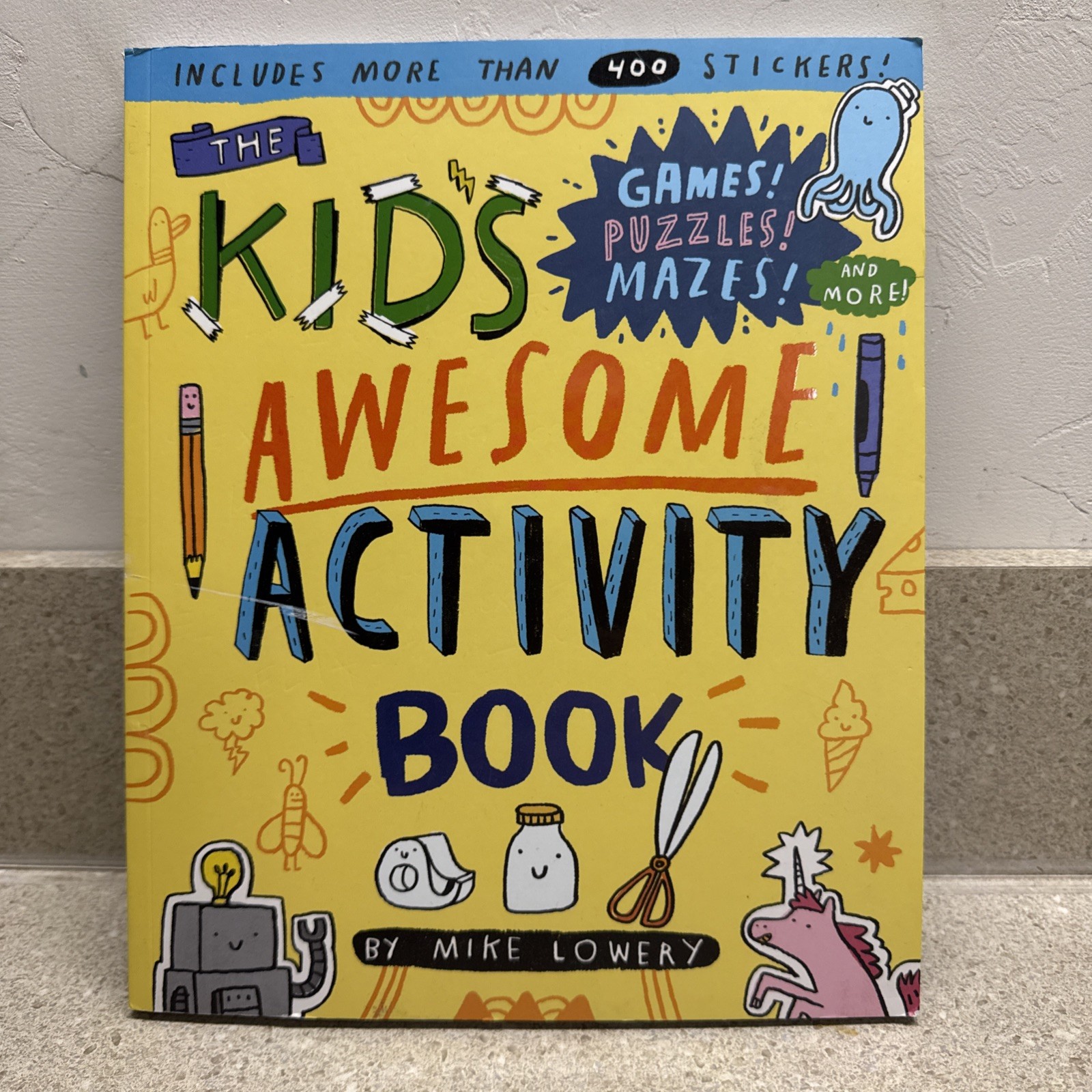 Kid&rsquo;s Awesome Activity Book : Games! Puzzles! Mazes! and More! by Mike Lowery…