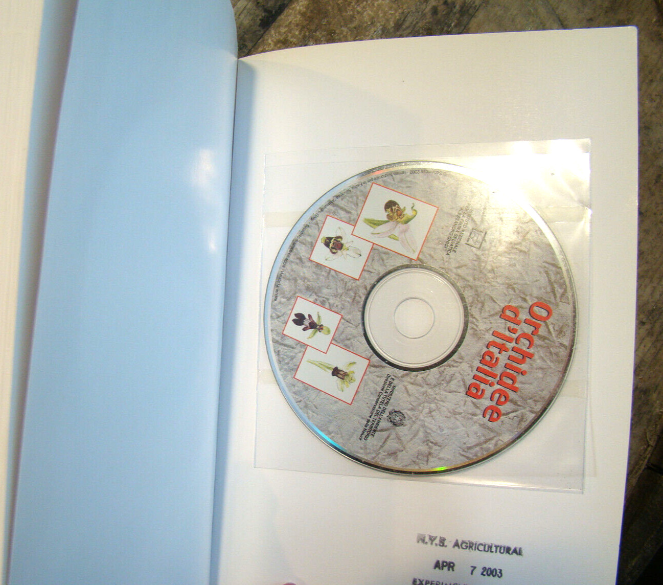 Orchidee d&rsquo;Italia ~2002 PB~ Rossi Floriculture Flowers Orchids of Italy & CD-ROM